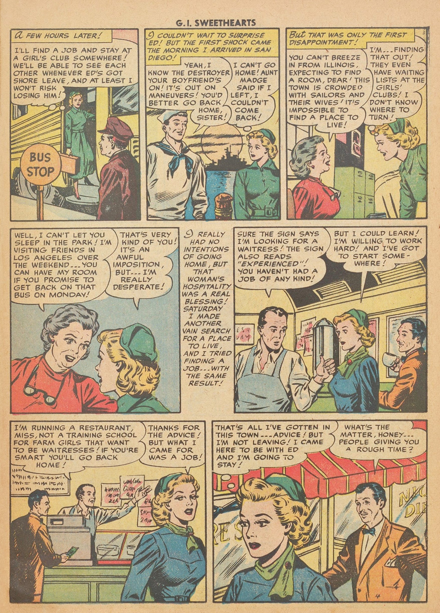 Read online G.I. Sweethearts comic -  Issue #44 - 21