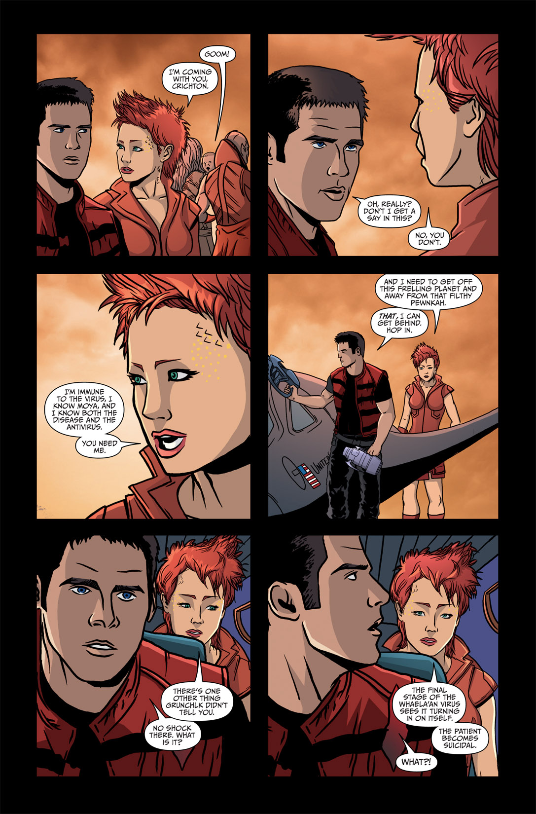 Read online Farscape: Strange Detractors comic -  Issue #3 - 23