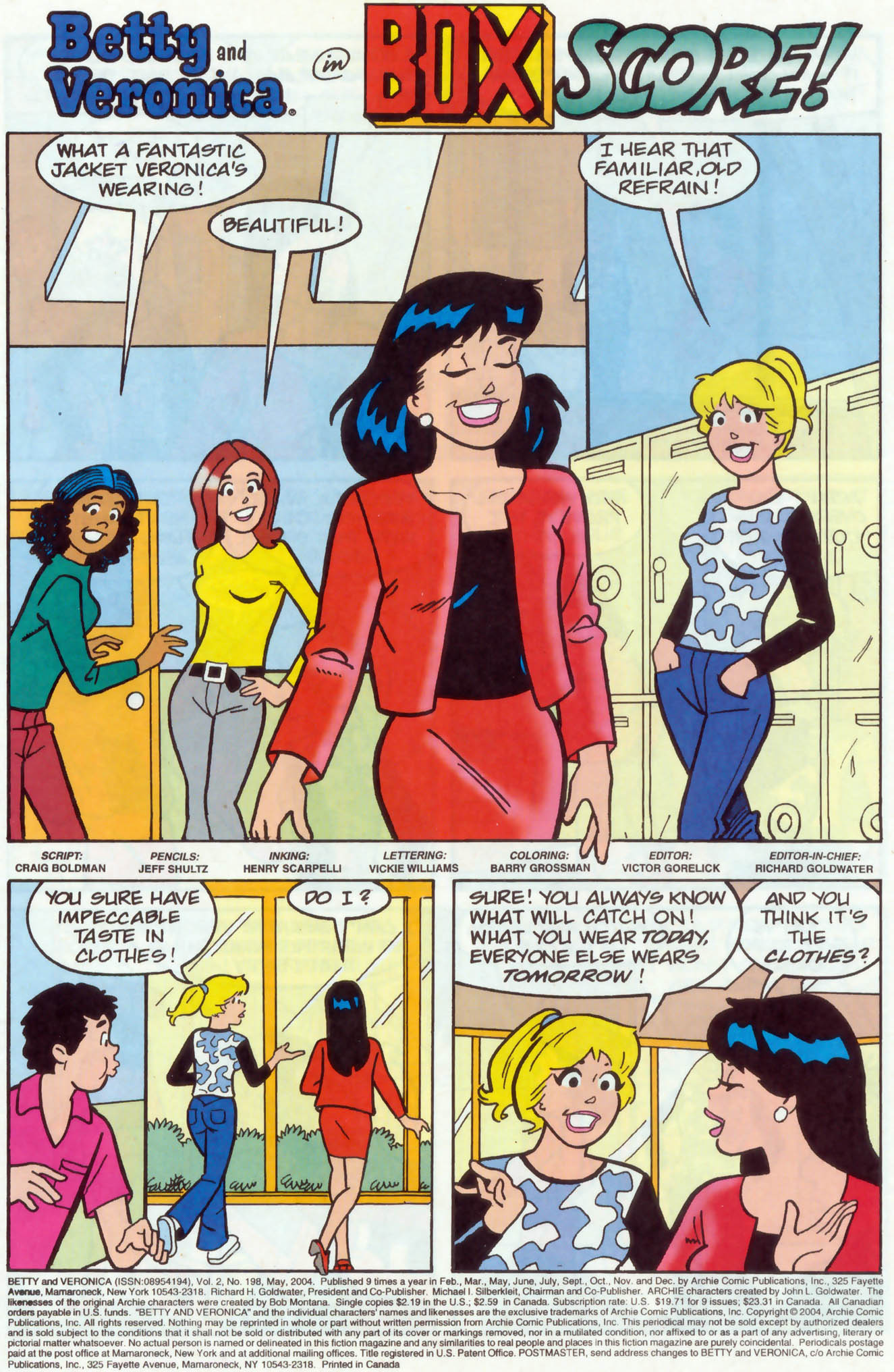 Read online Betty and Veronica (1987) comic -  Issue #198 - 2