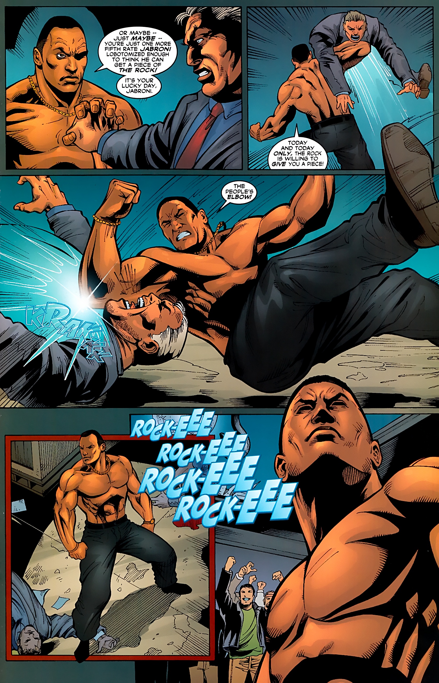 Read online The Rock comic -  Issue # Full - 21