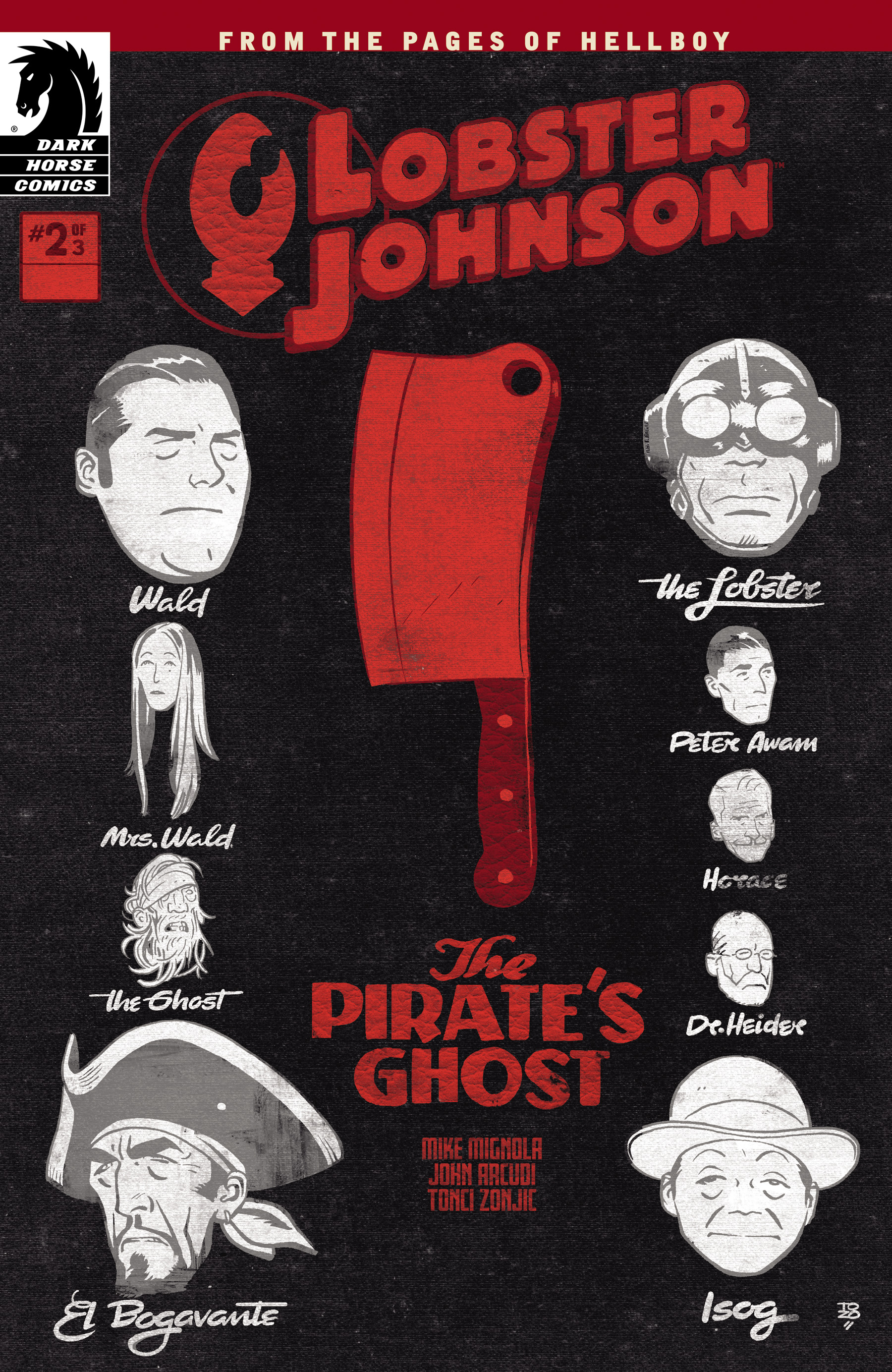 Read online Lobster Johnson: The Pirate's Ghost comic -  Issue #2 - 1