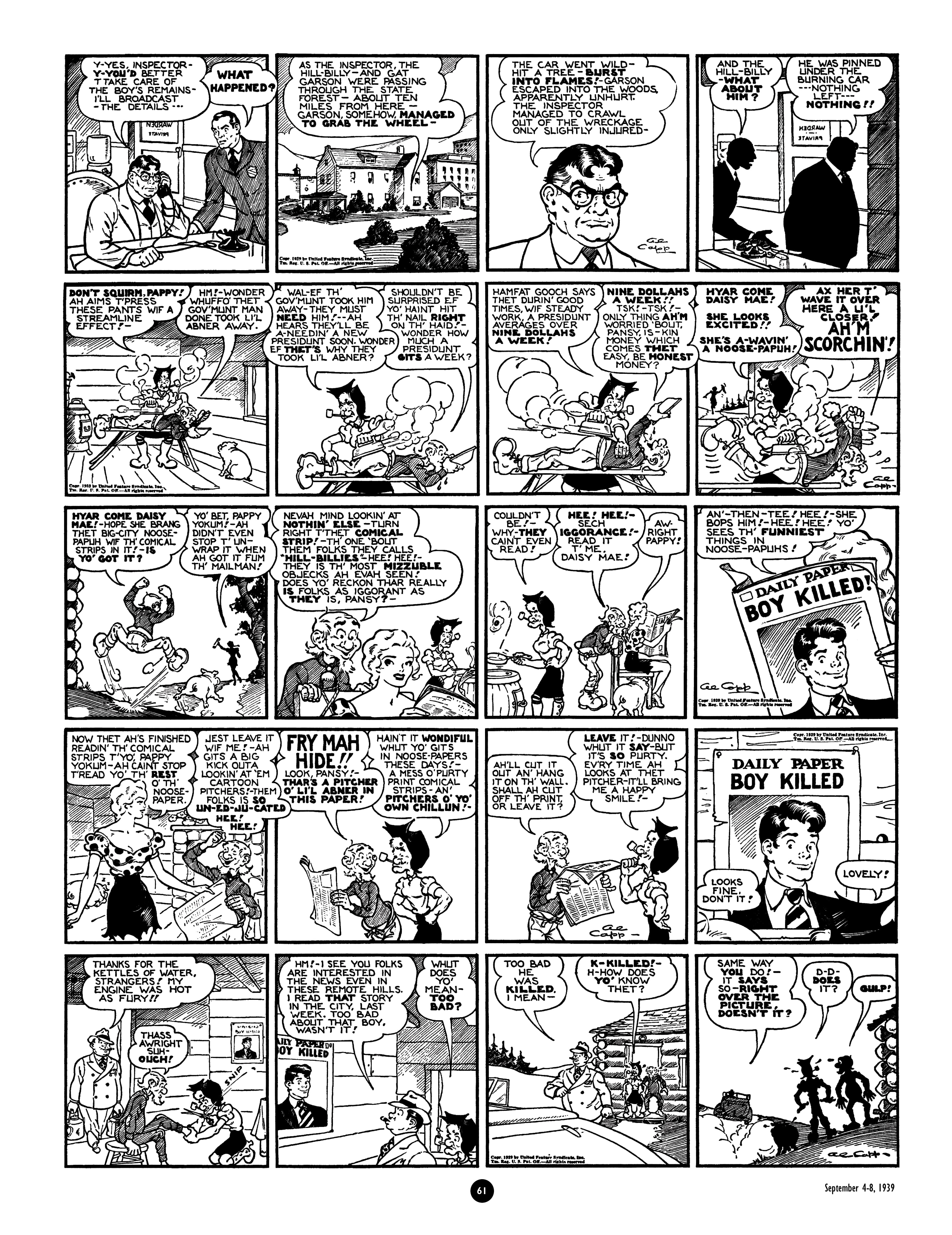 Read online Al Capp's Li'l Abner Complete Daily & Color Sunday Comics comic -  Issue # TPB 3 (Part 1) - 62