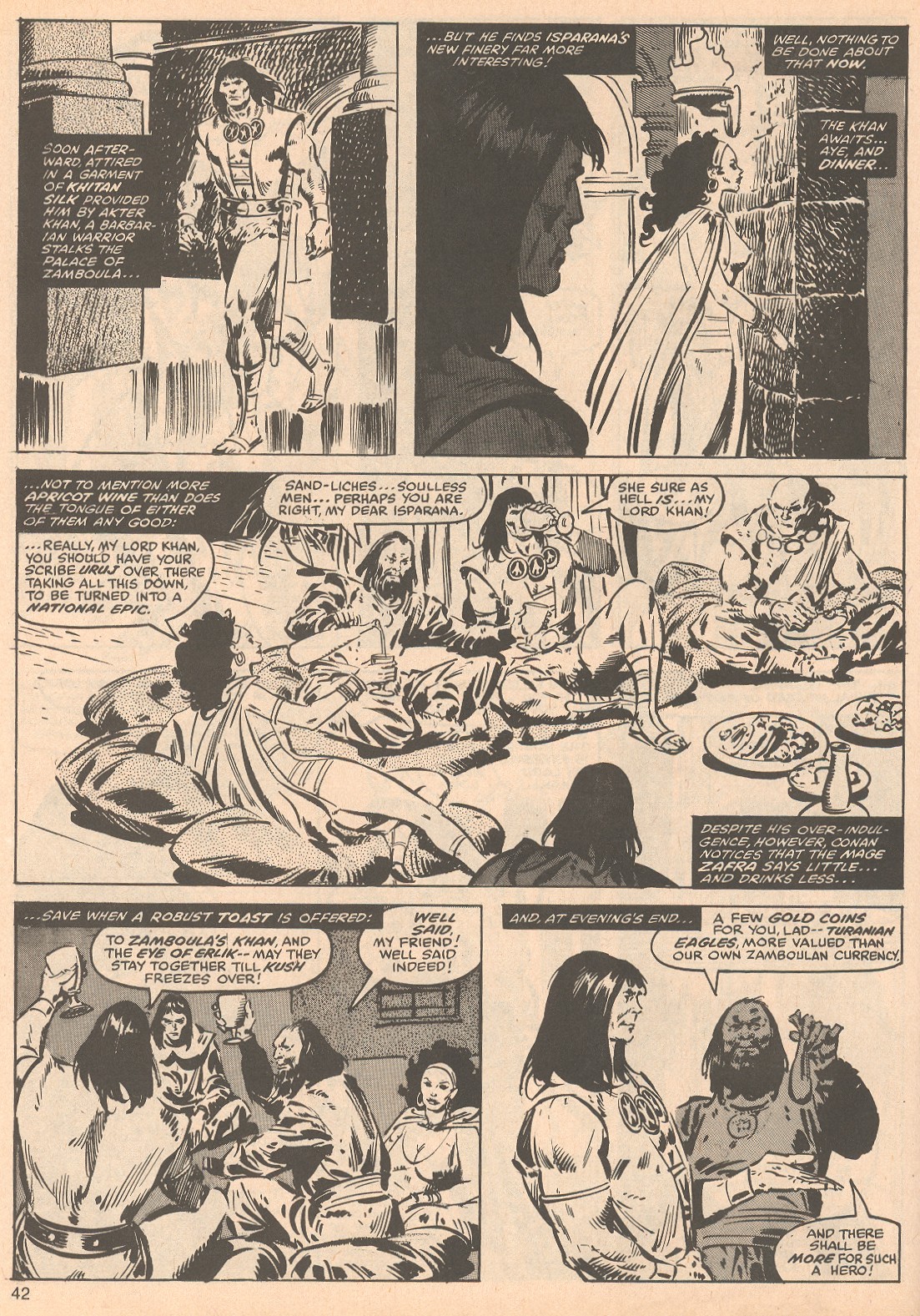 The Savage Sword Of Conan issue 57 - Page 42