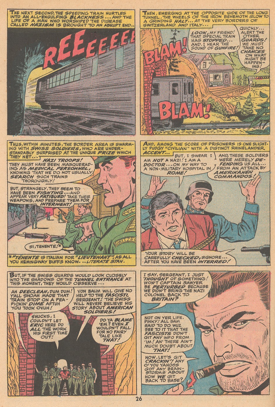 Read online Sgt. Fury comic -  Issue #105 - 28