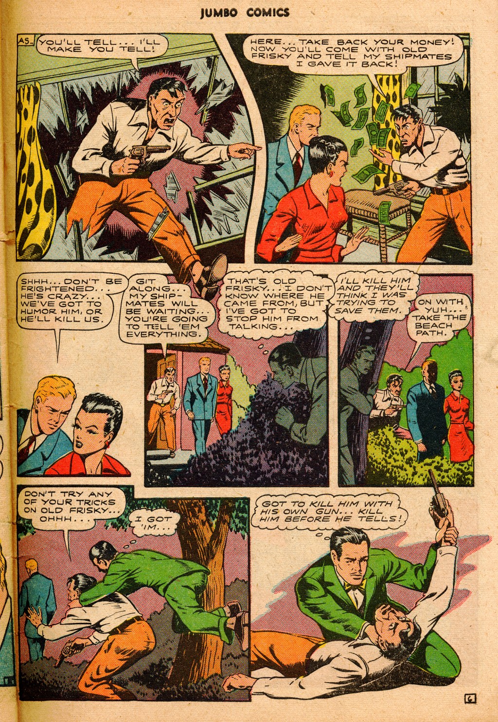 Read online Jumbo Comics comic -  Issue #89 - 48