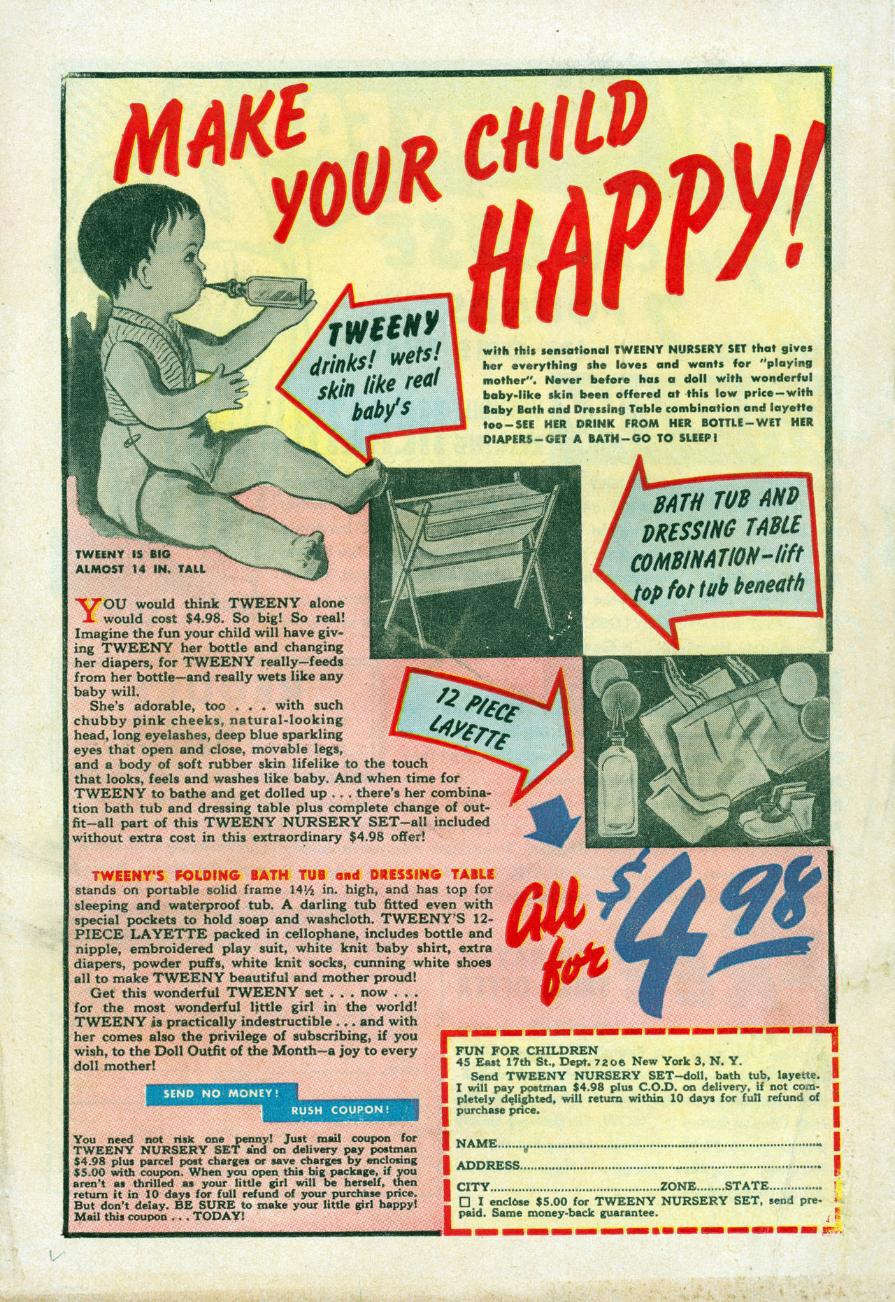 Read online Comedy Comics (1948) comic -  Issue #3 - 37