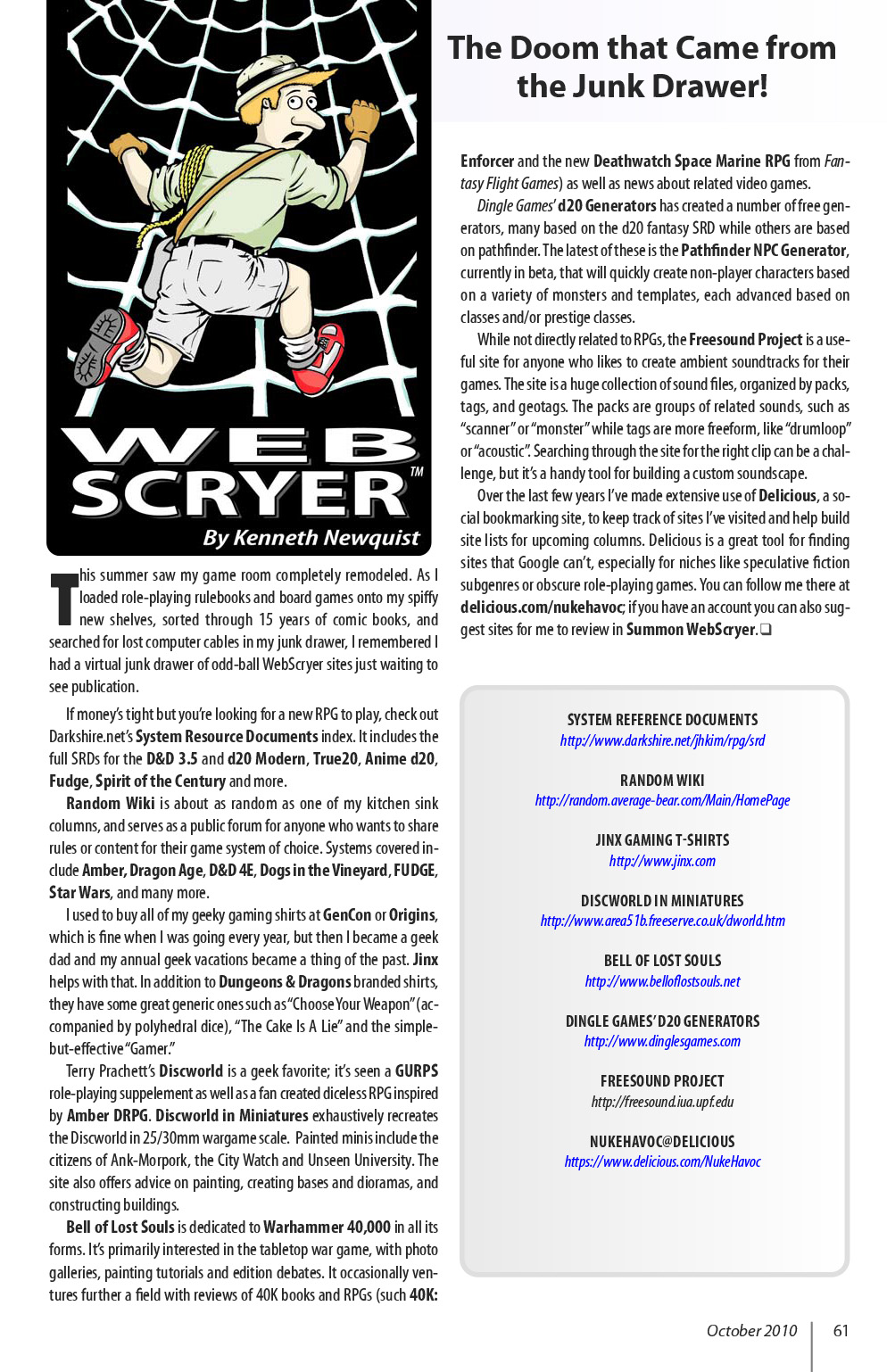 Read online Knights of the Dinner Table comic -  Issue #168 - 63