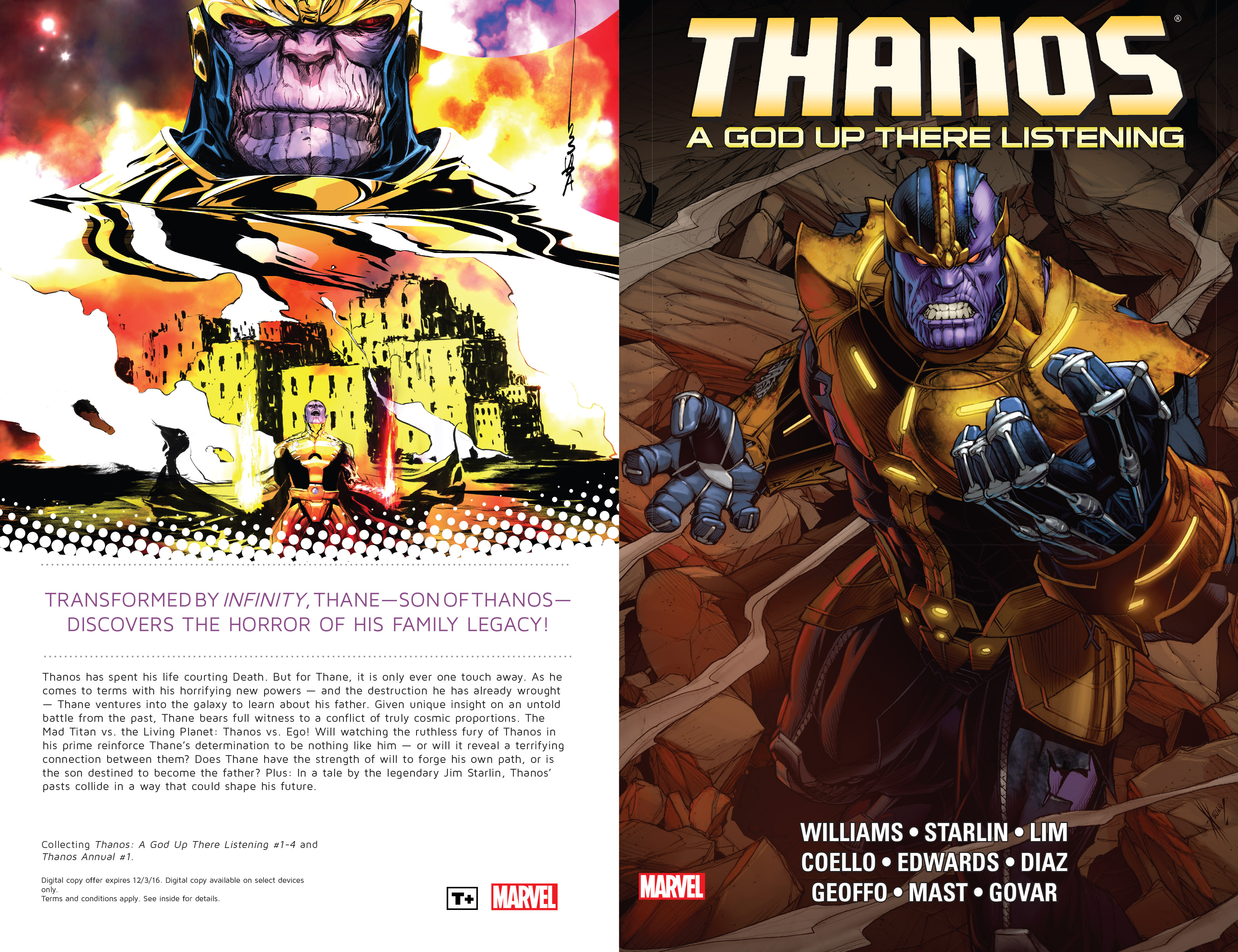 Read online Thanos: A God Up There Listening comic -  Issue # TPB - 2