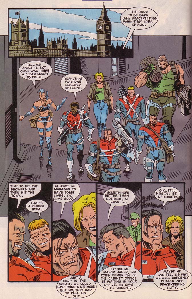 Read online Supersoldiers comic -  Issue #8 - 9