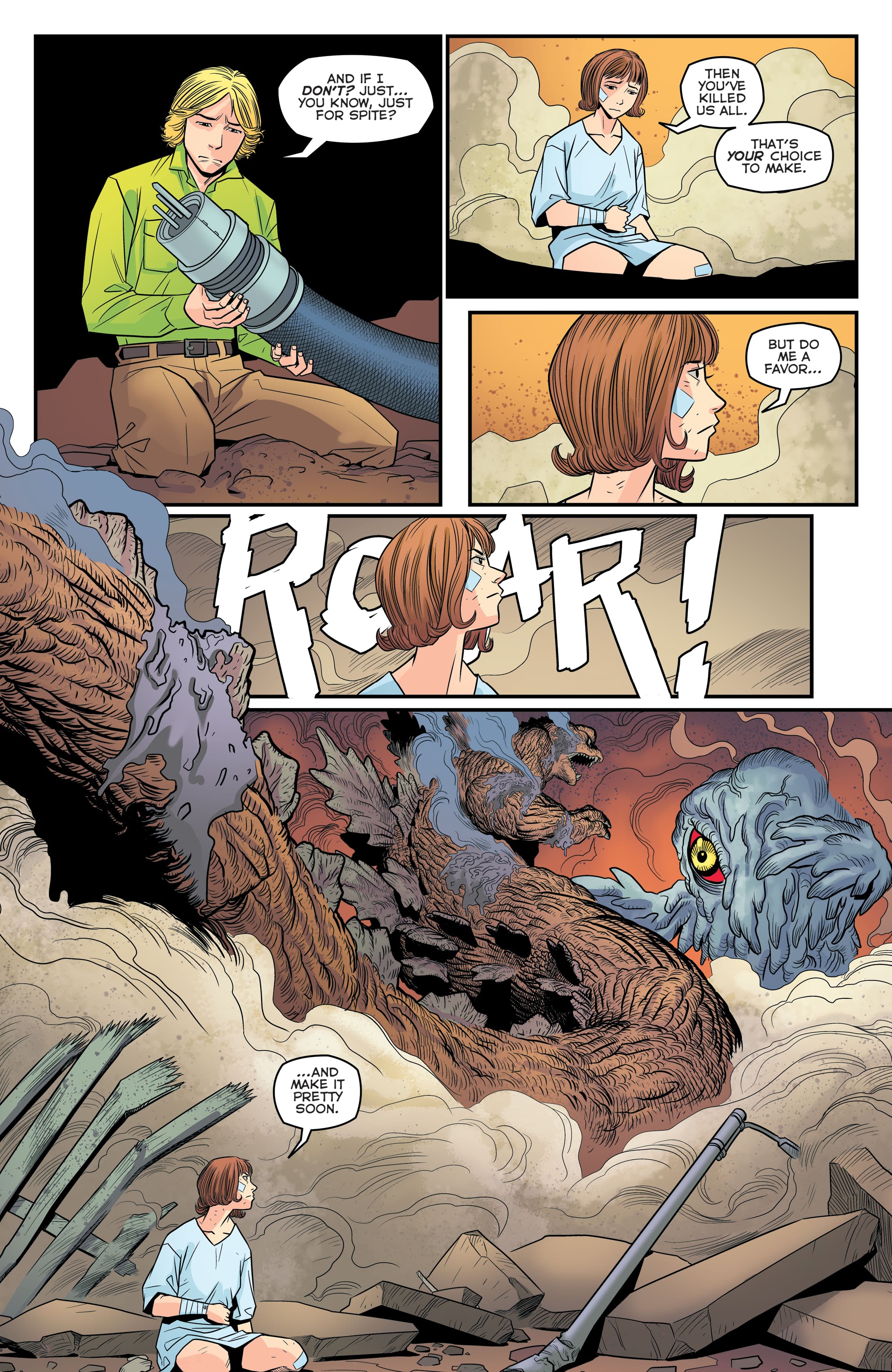 Read online Godzilla Rivals comic -  Issue # Vs. Hedorah - 34