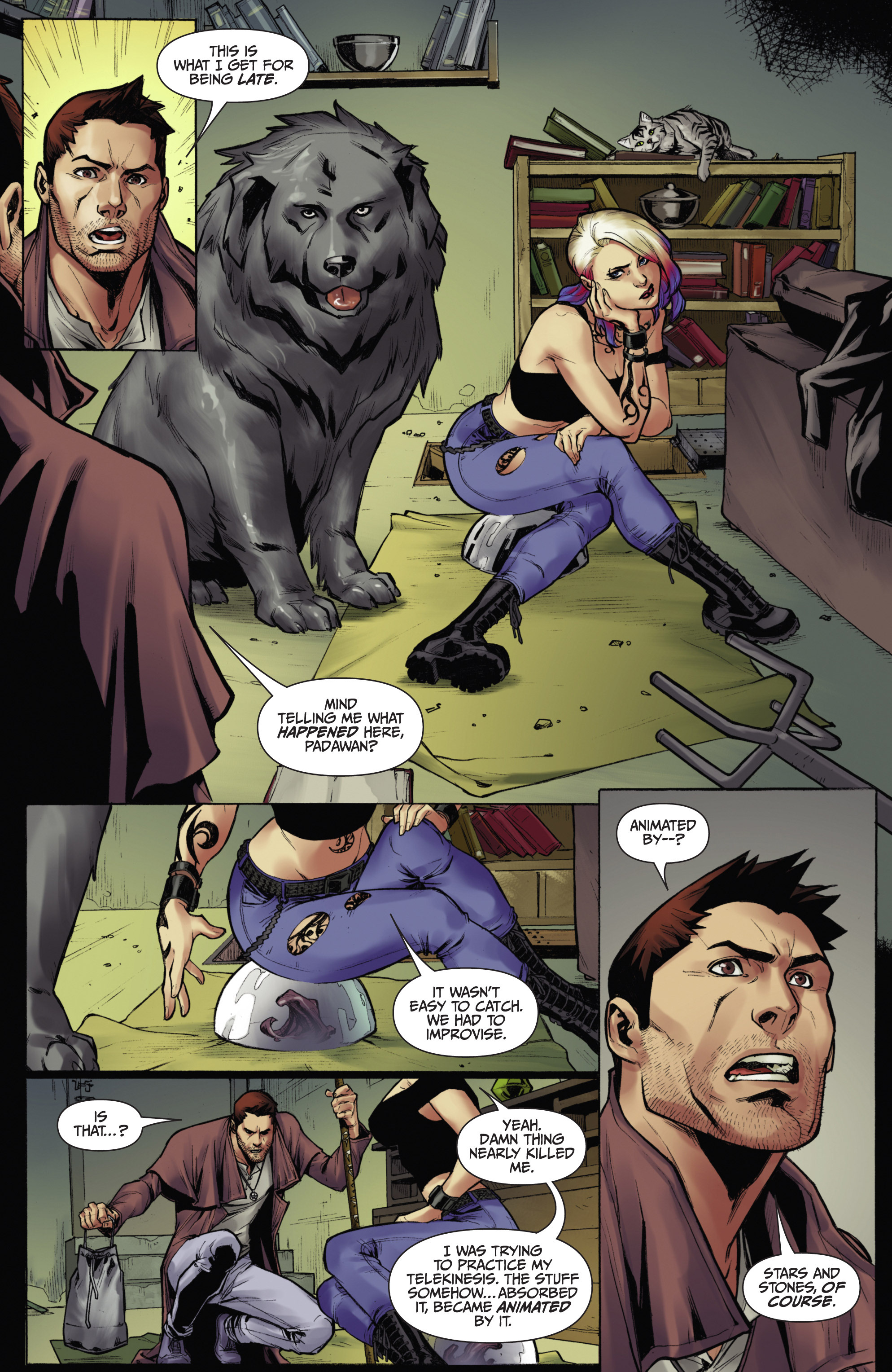 Read online Jim Butcher's The Dresden Files: Down Town comic -  Issue # _TPB - 61
