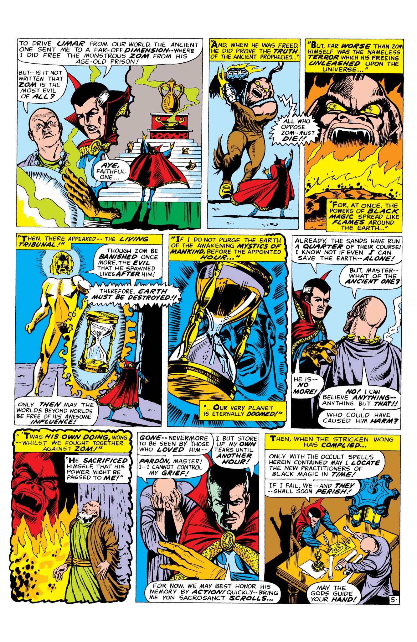 Read online Marvel Masterworks: Doctor Strange comic -  Issue # TPB 2 (Part 2) - 98