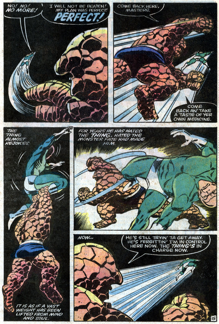Read online The Thing comic -  Issue #6 - 16