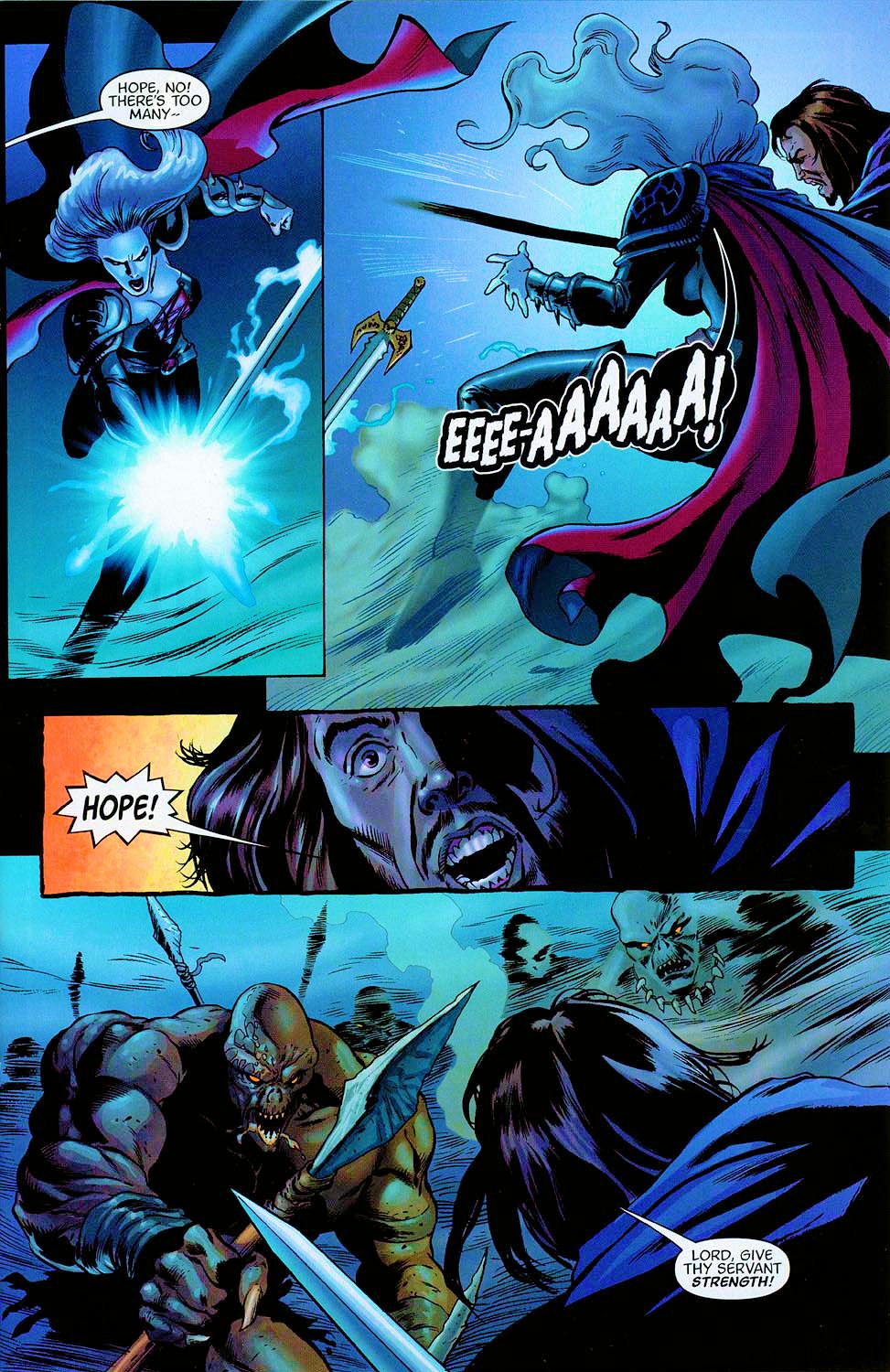 Read online Lady Death: A Medieval Tale comic -  Issue #10 - 11