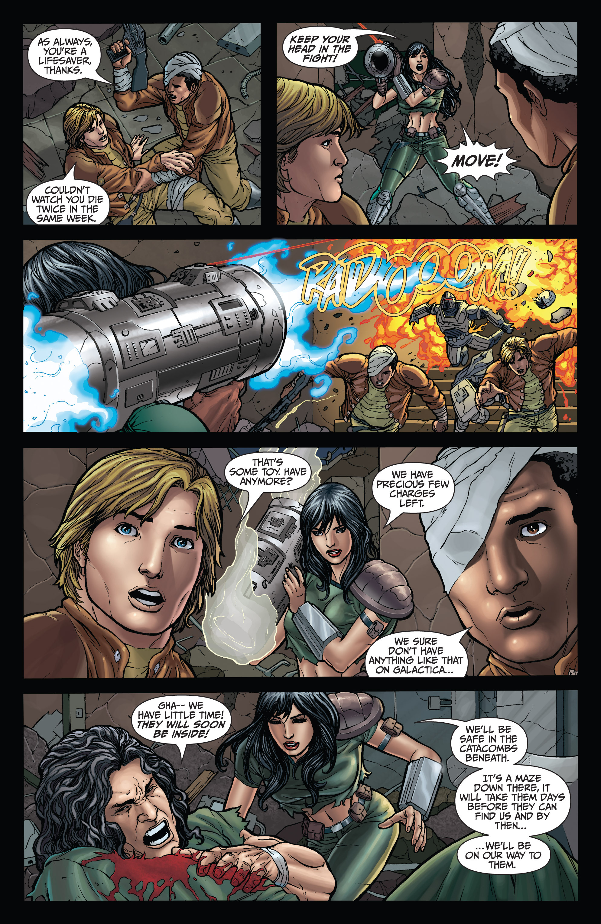 Read online Classic Battlestar Galactica (2006) comic -  Issue #2 - 25