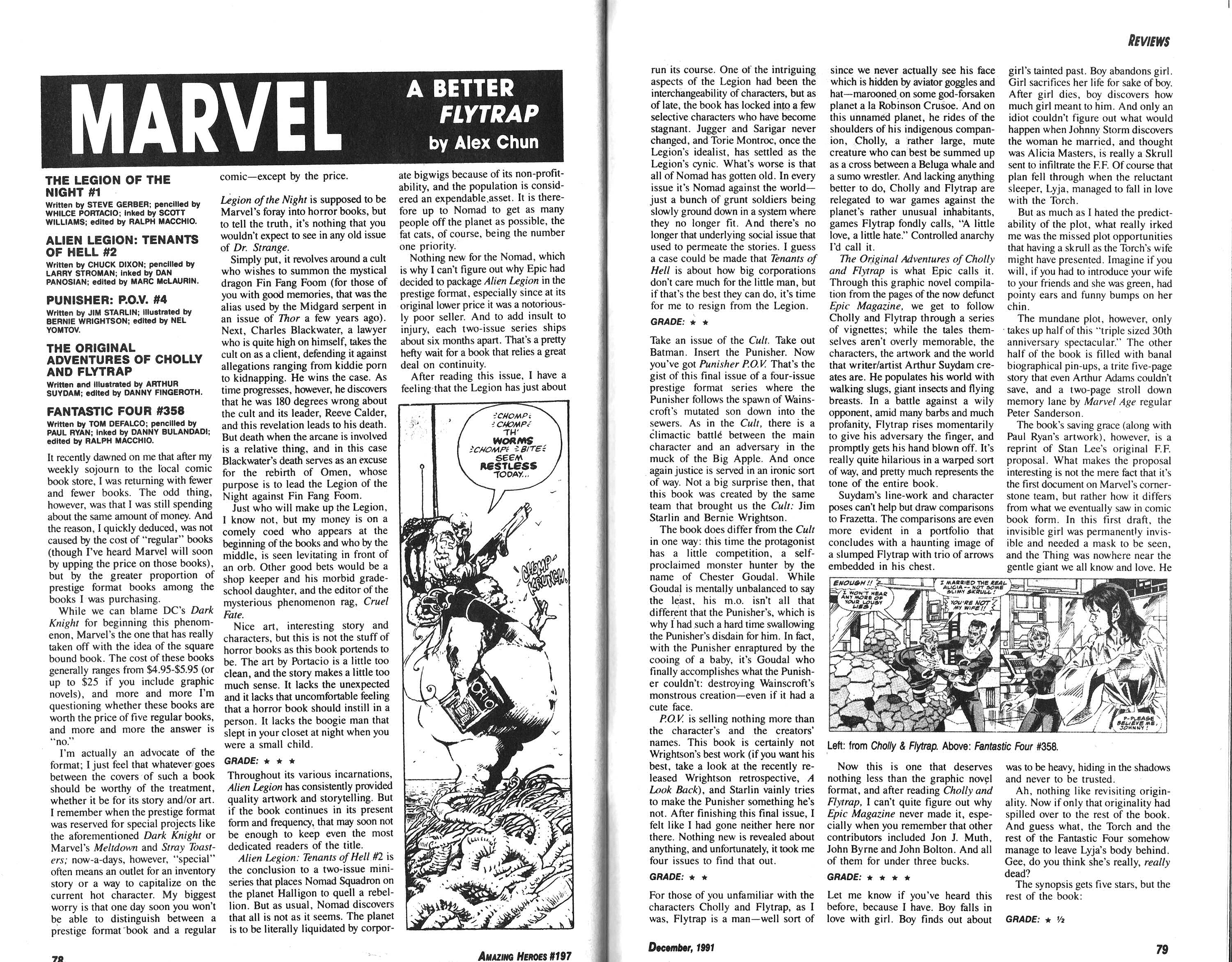 Read online Amazing Heroes comic -  Issue #197 - 40