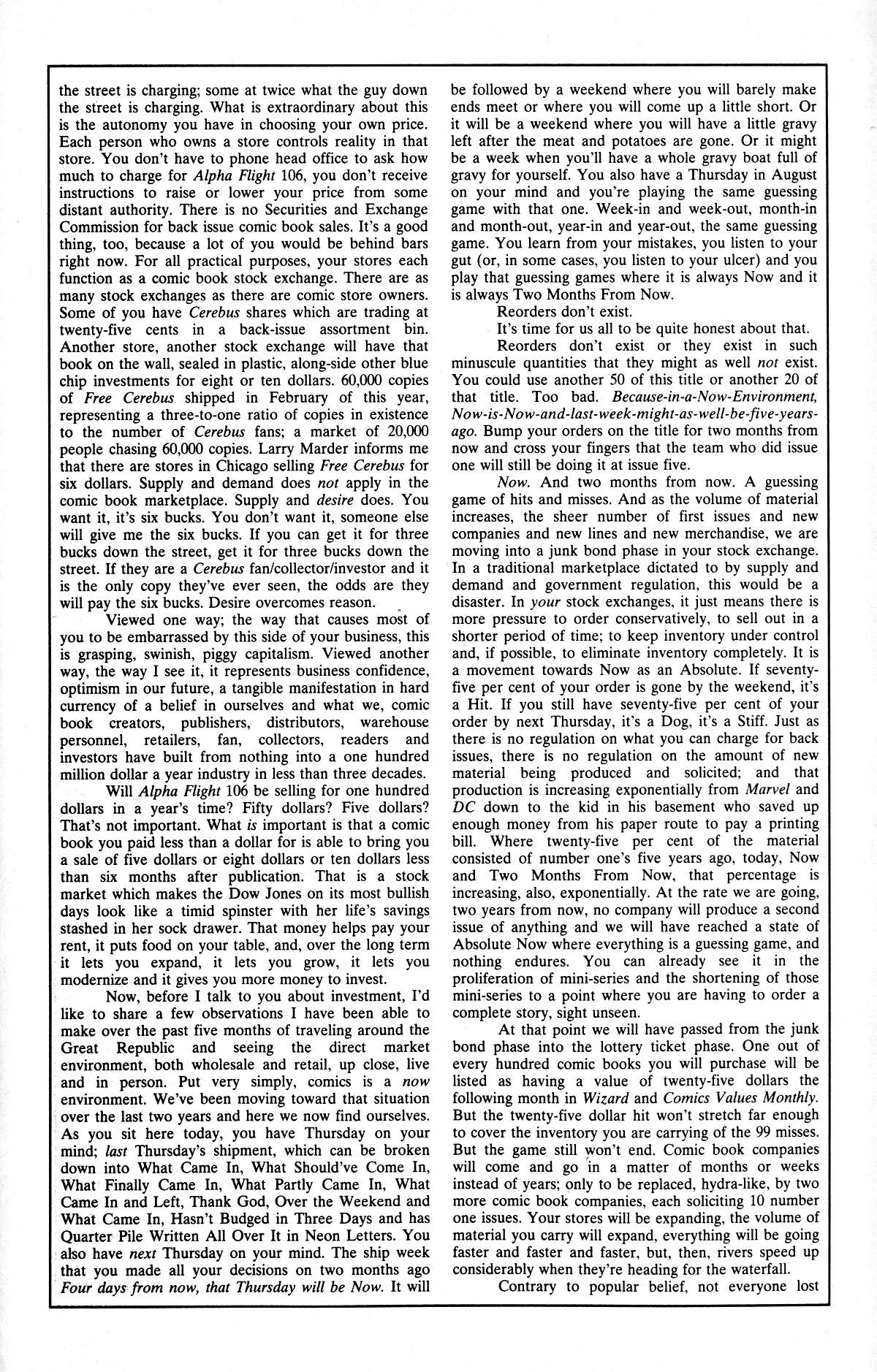 Read online Cerebus comic -  Issue #166 - 29