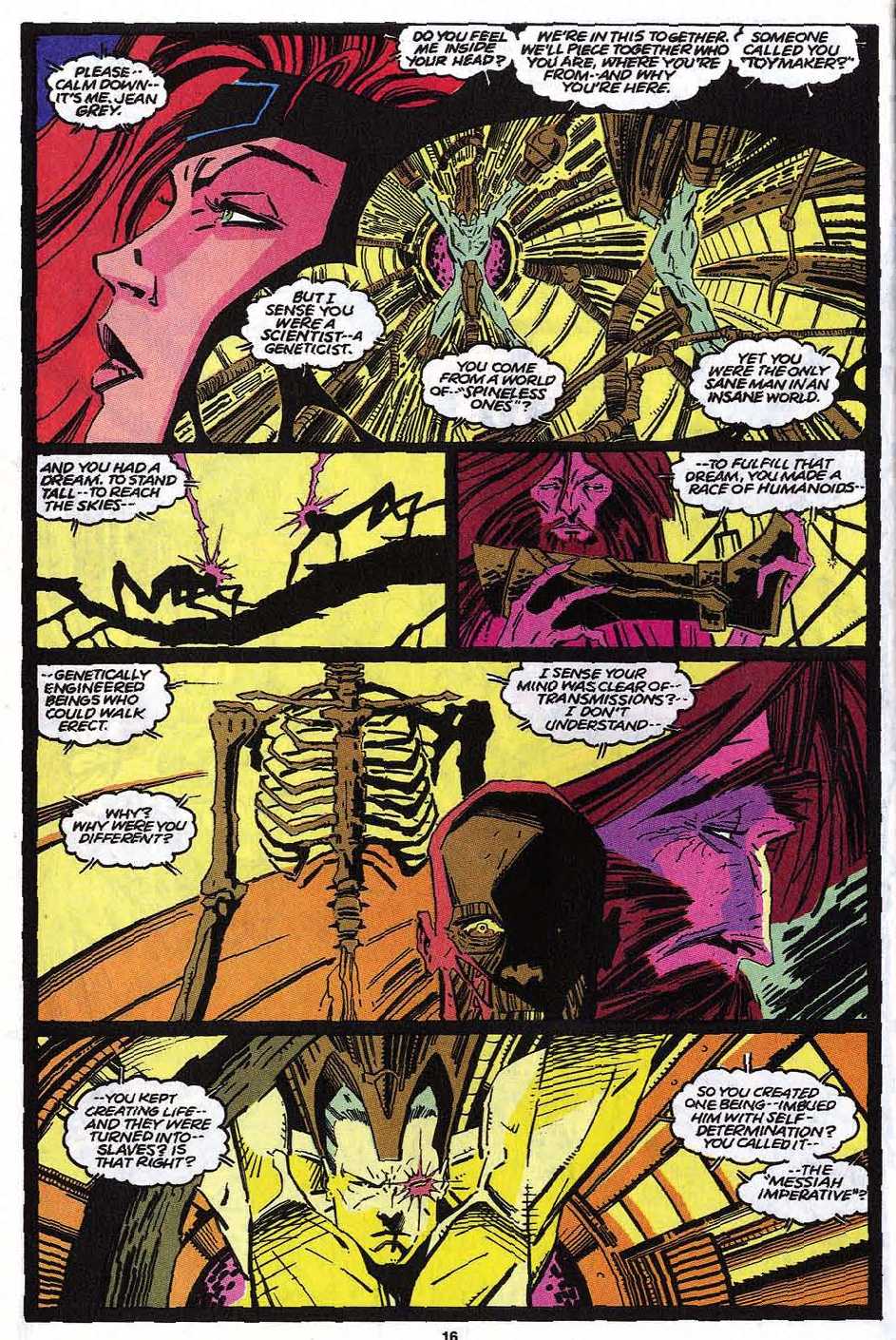 Read online X-Men Annual comic -  Issue #16 - 16