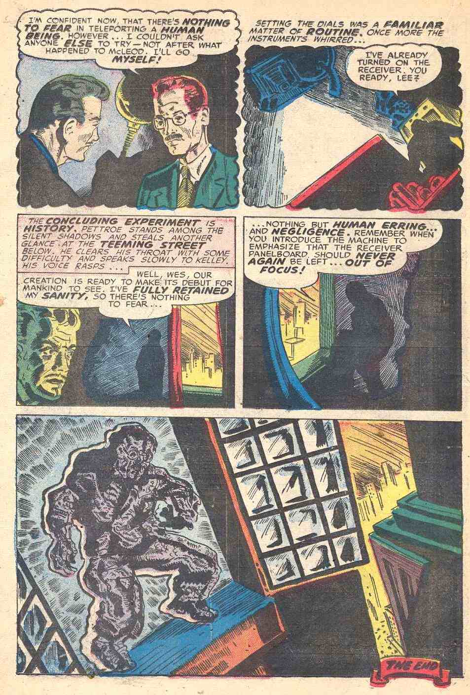 Read online Weird Mysteries (1952) comic -  Issue #9 - 20