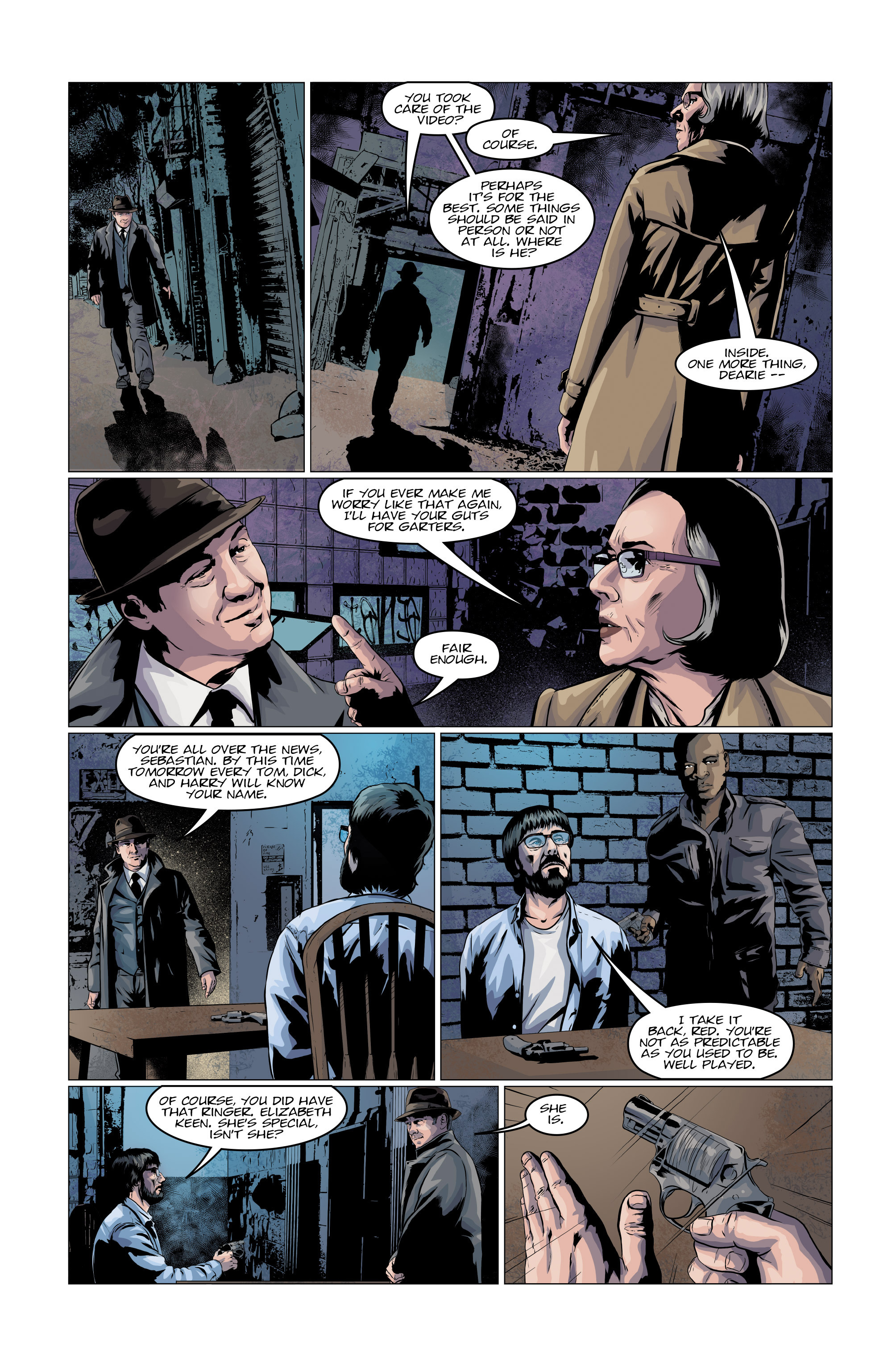 Read online The Blacklist comic -  Issue #5 - 23