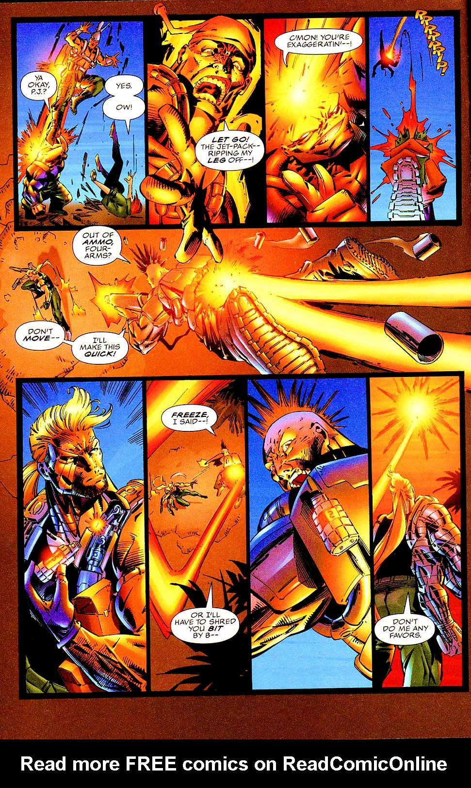 Read online Codename: Strykeforce comic -  Issue #11 - 17