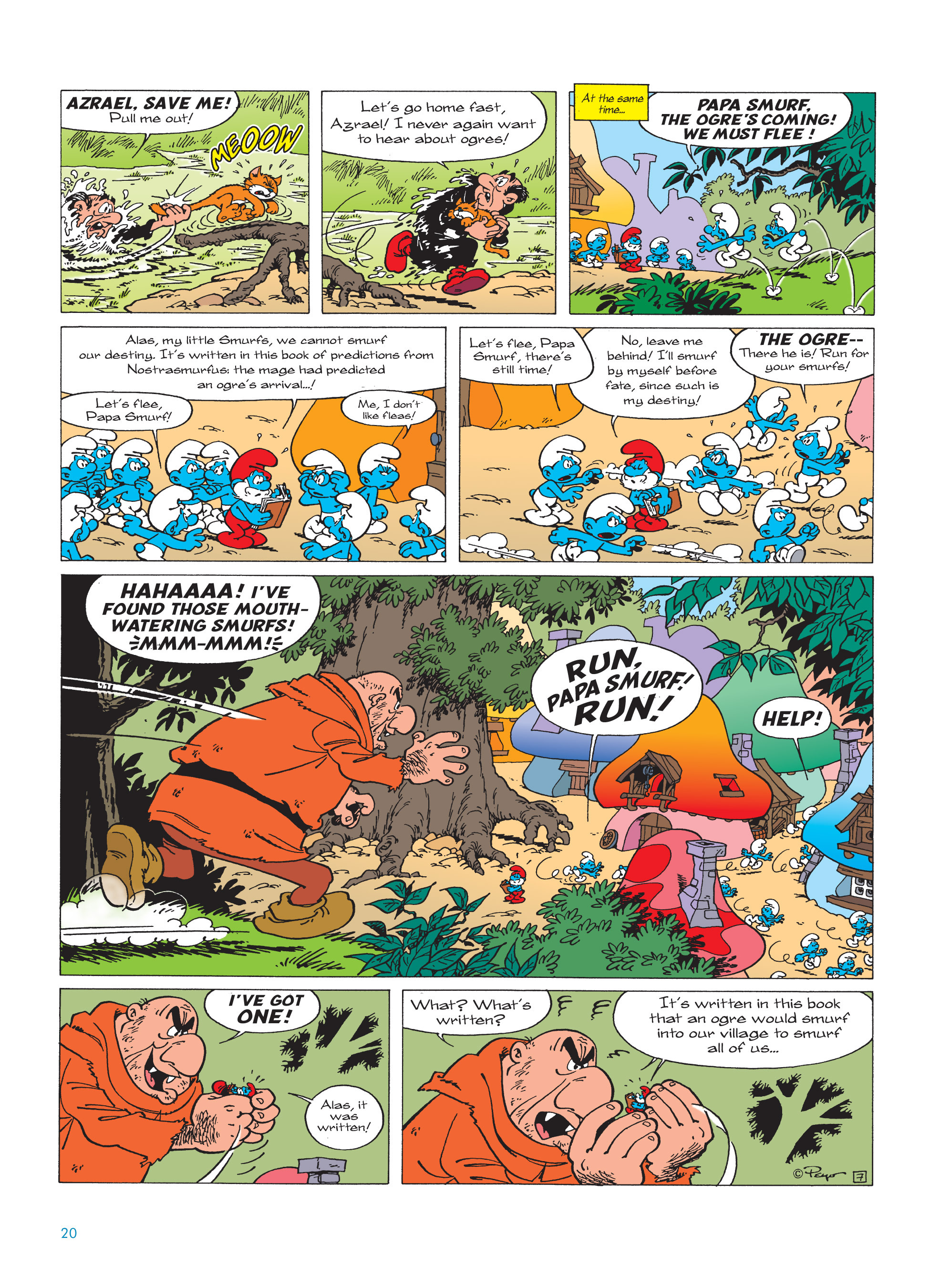 Read online The Smurfs Christmas comic -  Issue # Full - 20