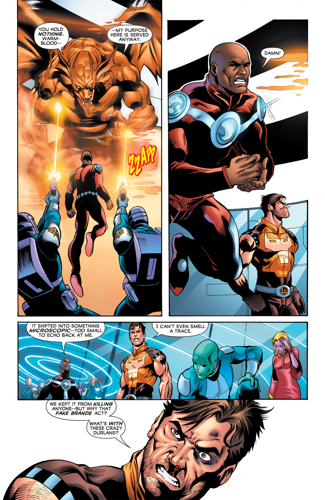 Read online Legion of Super-Heroes (2010) comic -  Issue #9 - 20