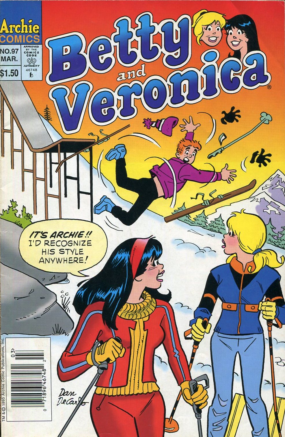 Read online Betty and Veronica (1987) comic -  Issue #97 - 1