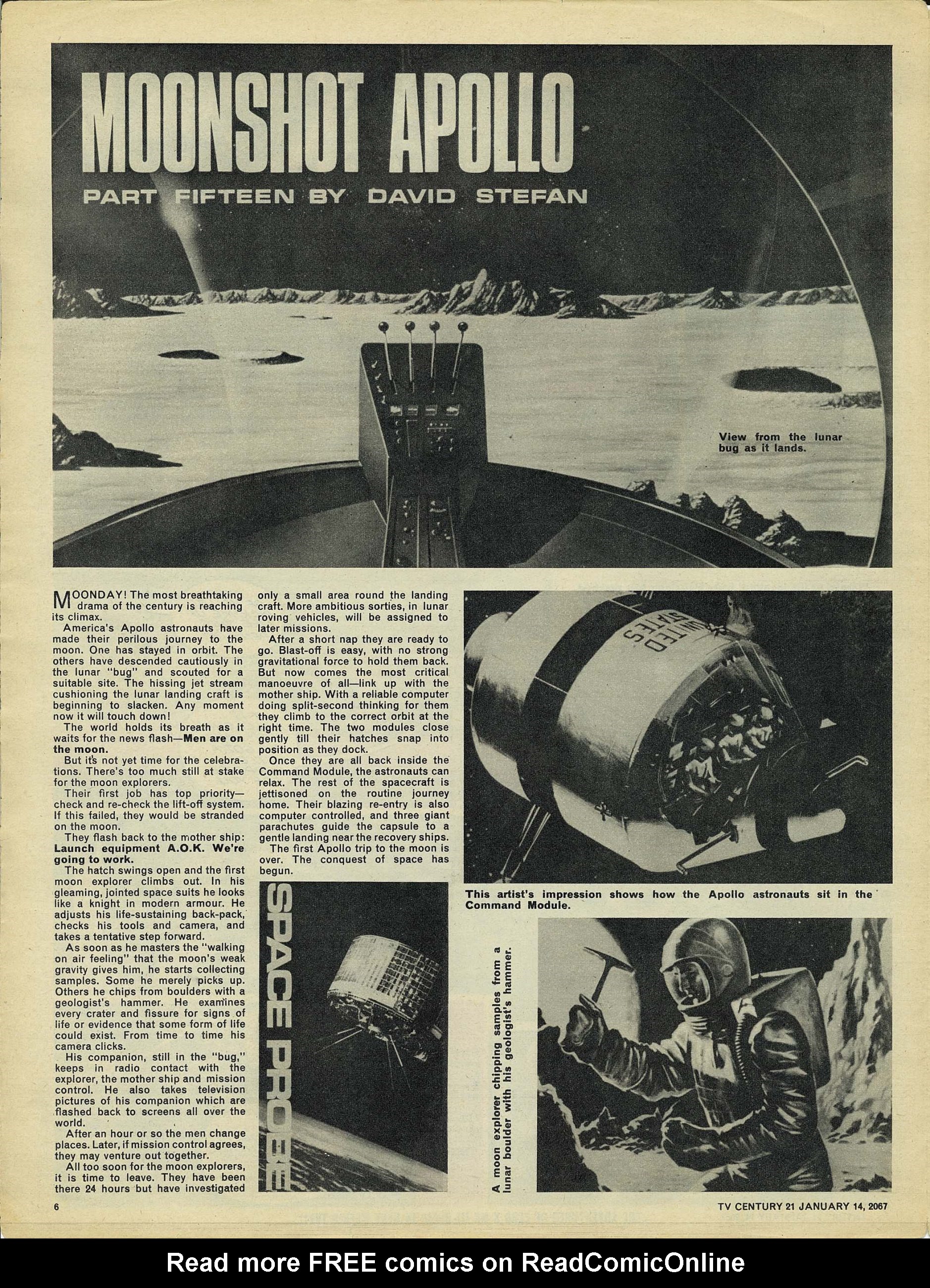 Read online TV Century 21 (TV 21) comic -  Issue #104 - 6