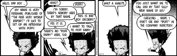 Read online The Boondocks Collection comic -  Issue # Year 2001 - 101