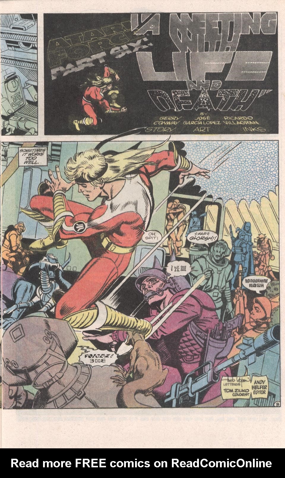Read online Atari Force (1984) comic -  Issue #6 - 5