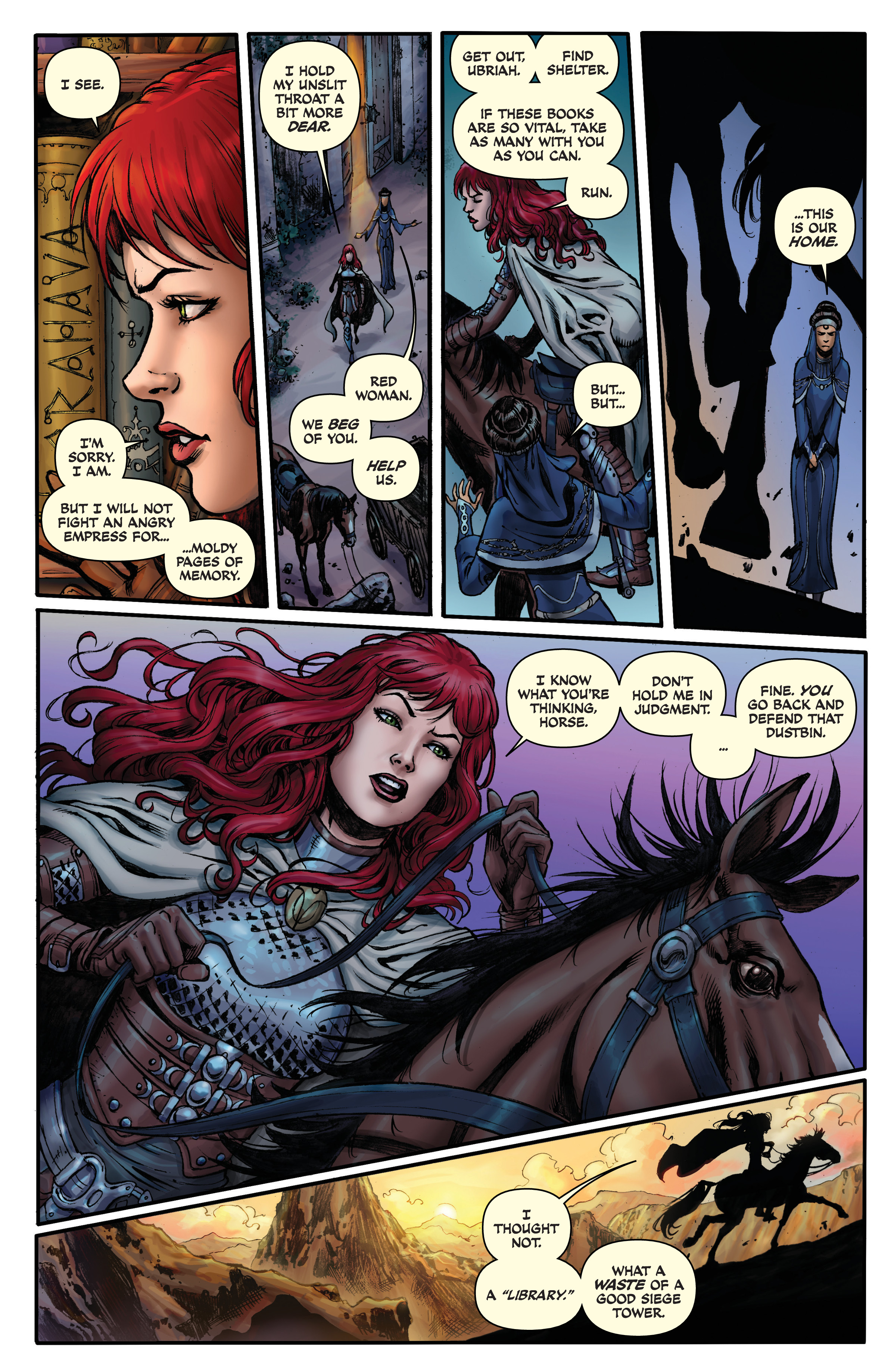 Read online Red Sonja (2013) comic -  Issue # _TPB Complete Gail Simone Red Sonja Omnibus (Part 5) - 18
