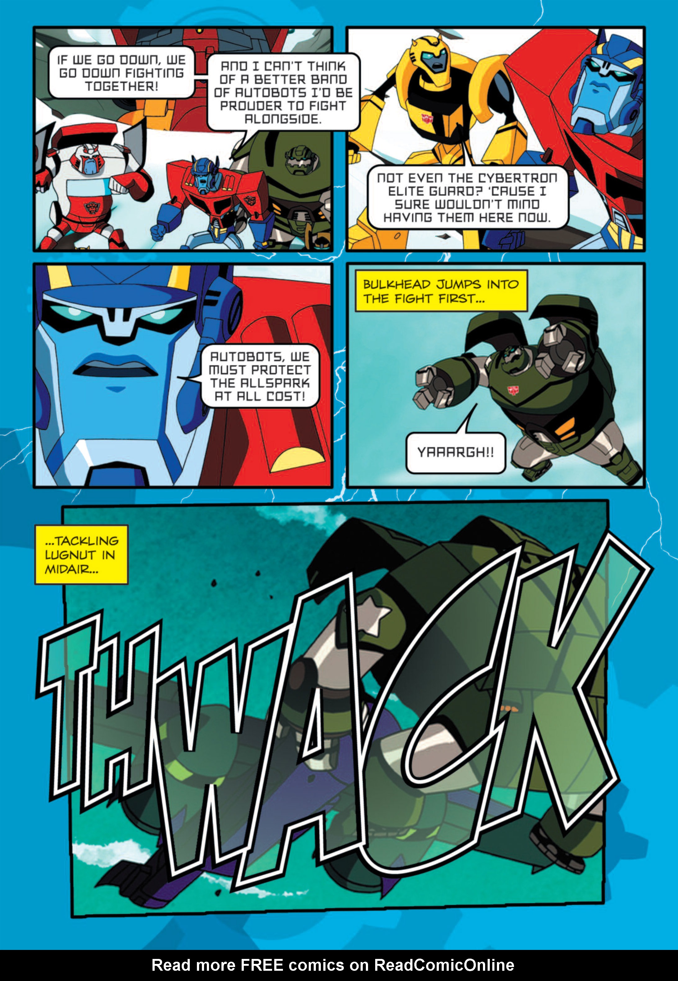 Read online Transformers Animated comic -  Issue #7 - 103