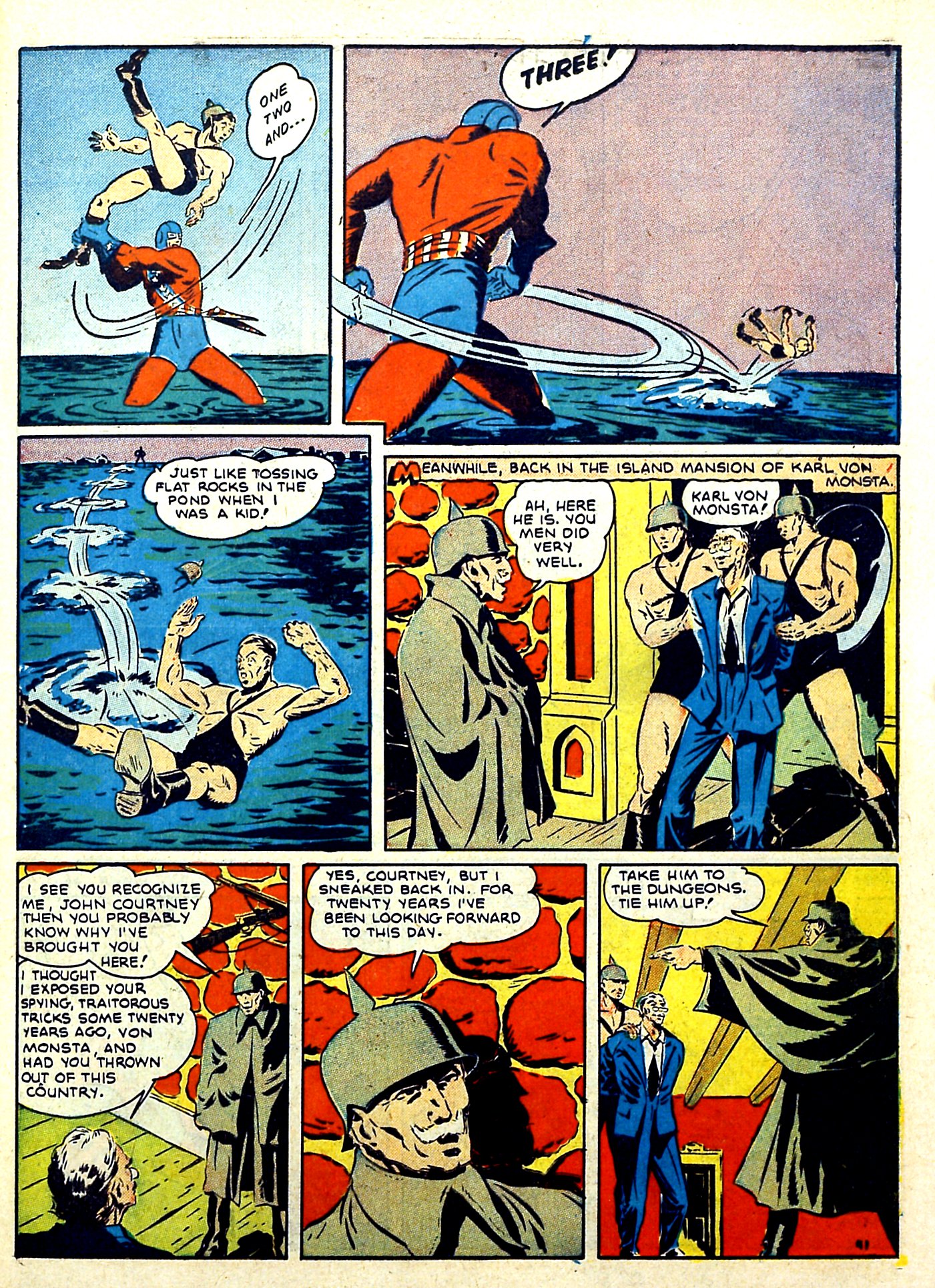 Read online Our Flag Comics comic -  Issue #3 - 42