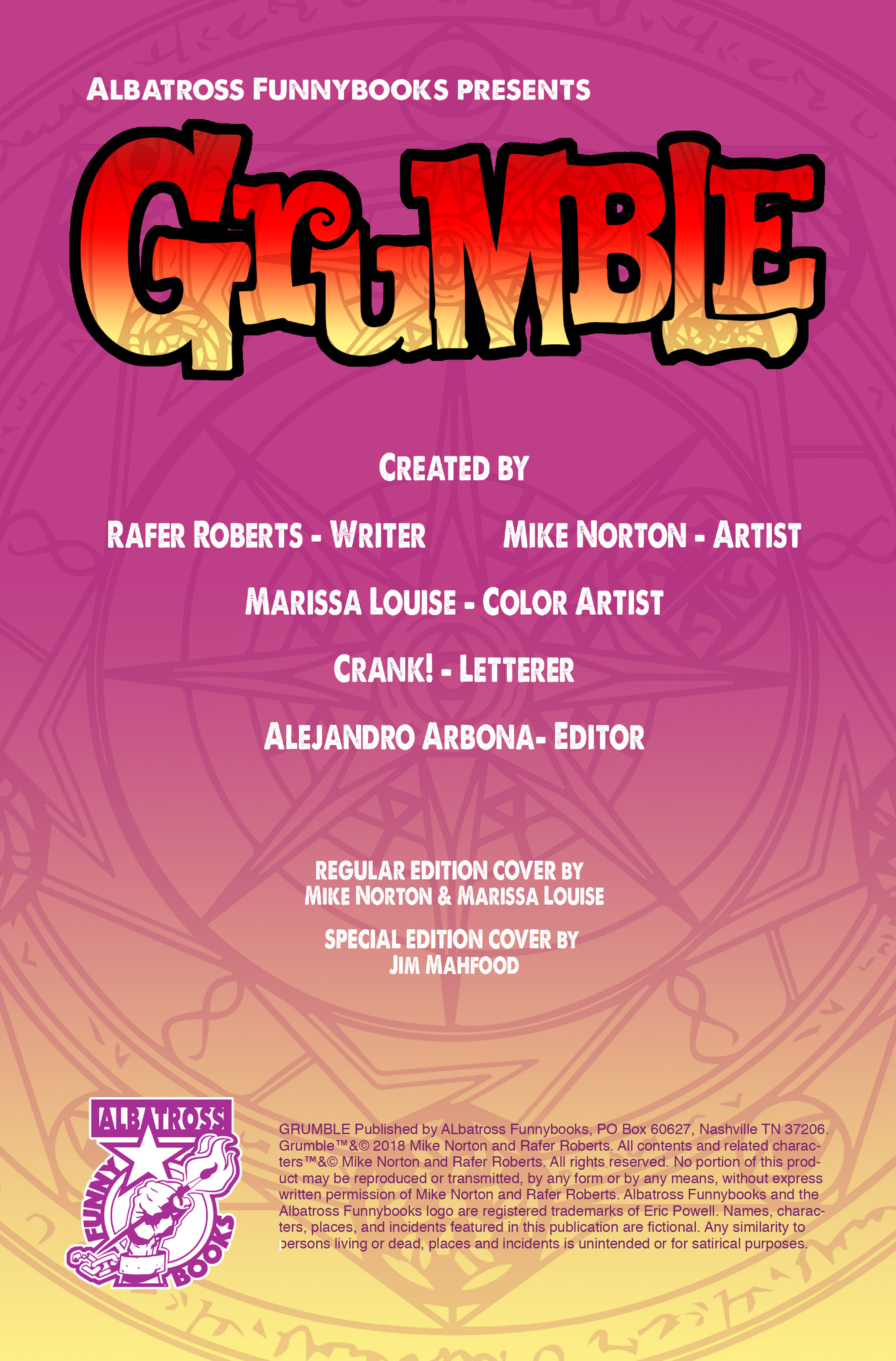 Read online Grumble comic -  Issue #4 - 2