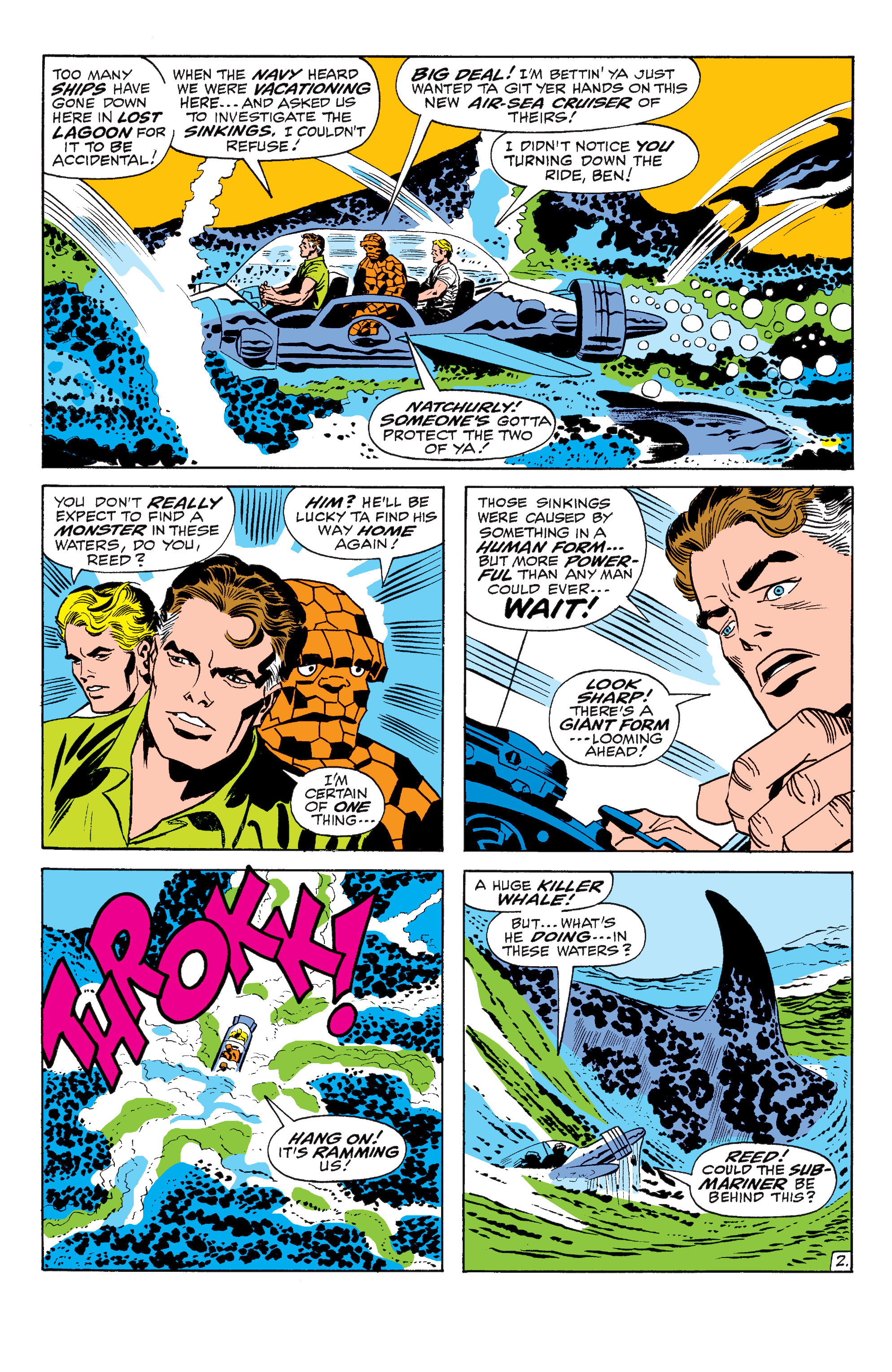 Read online Fantastic Four Epic Collection comic -  Issue # At War With Atlantis (Part 2) - 95