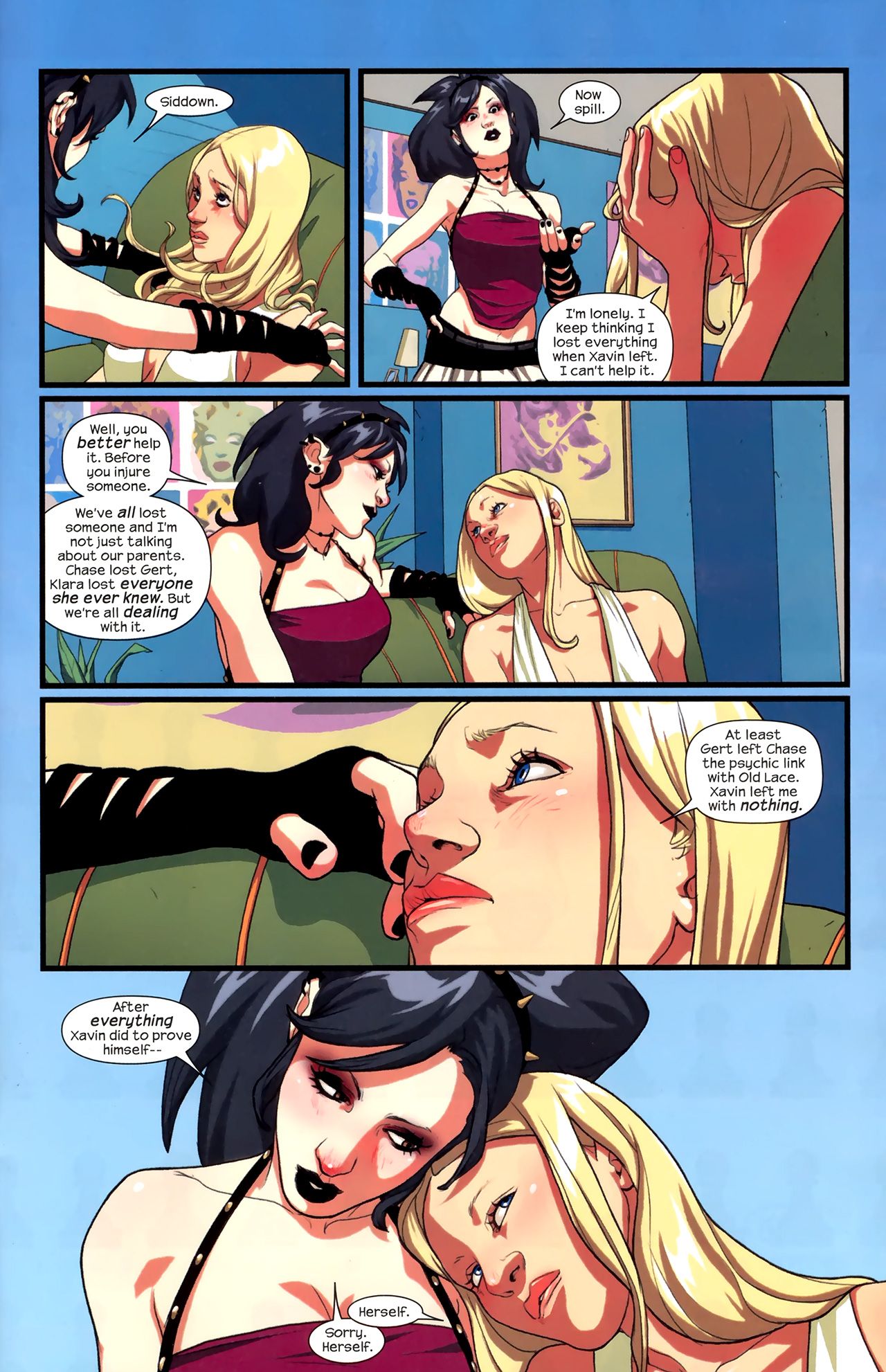 Read online Runaways (2008) comic -  Issue #11 - 14