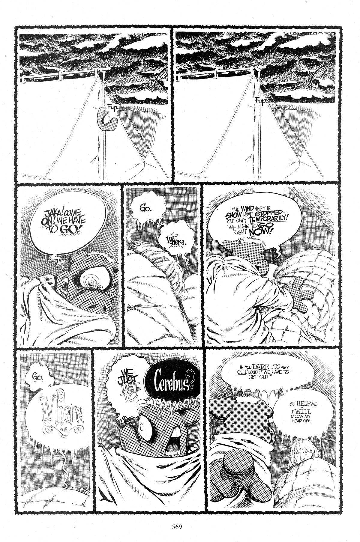 Read online Cerebus comic -  Issue #261 - 6