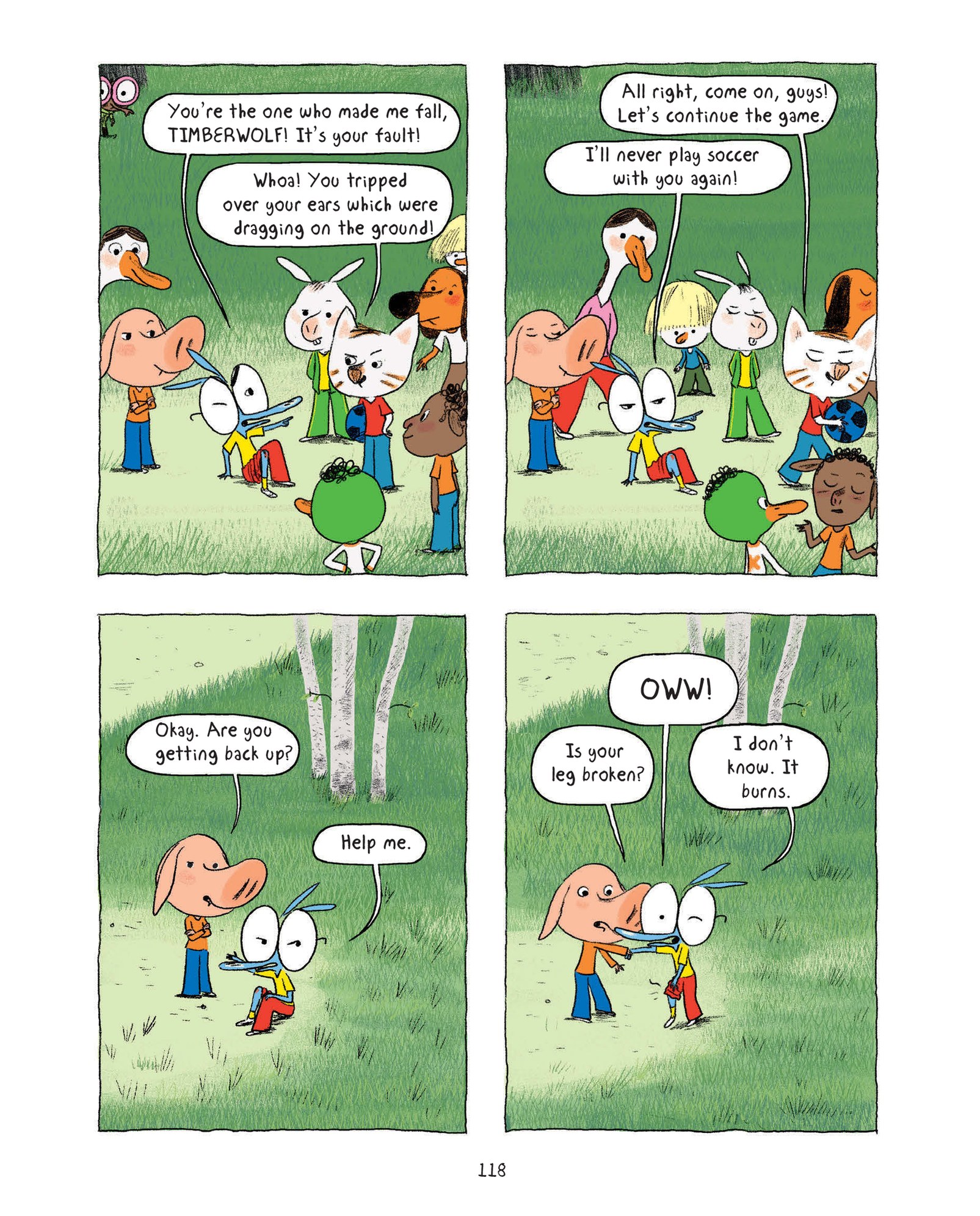 Read online Ariol comic -  Issue # TPB 4 - 119