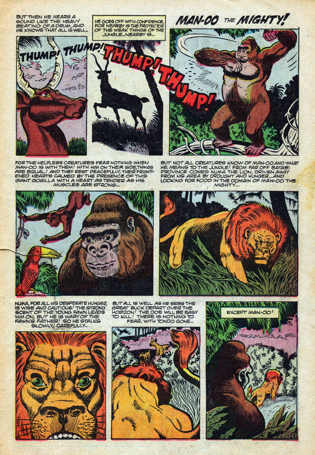 Read online Jungle Action (1954) comic -  Issue #1 - 11