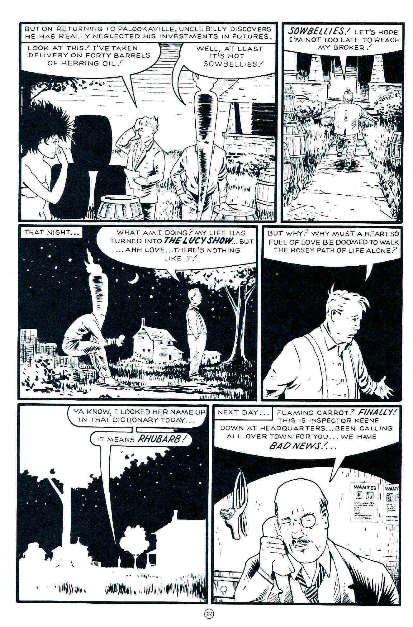 Read online Flaming Carrot Comics (1988) comic -  Issue #18 - 24