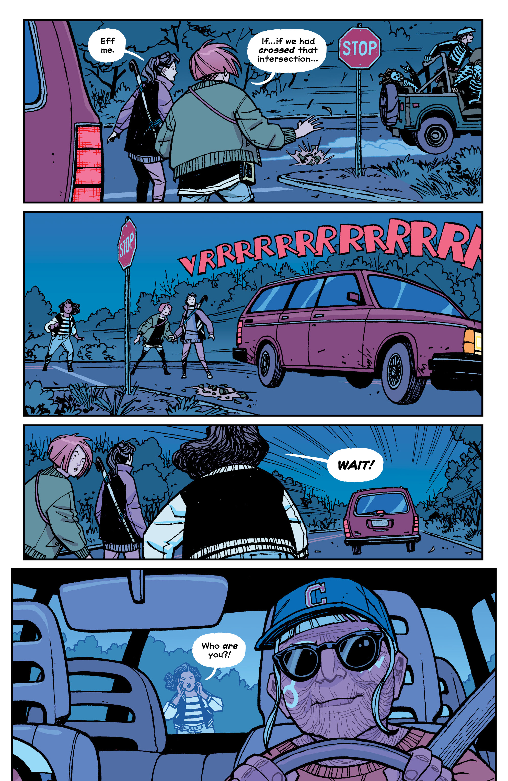 Read online Paper Girls comic -  Issue #30 - 33
