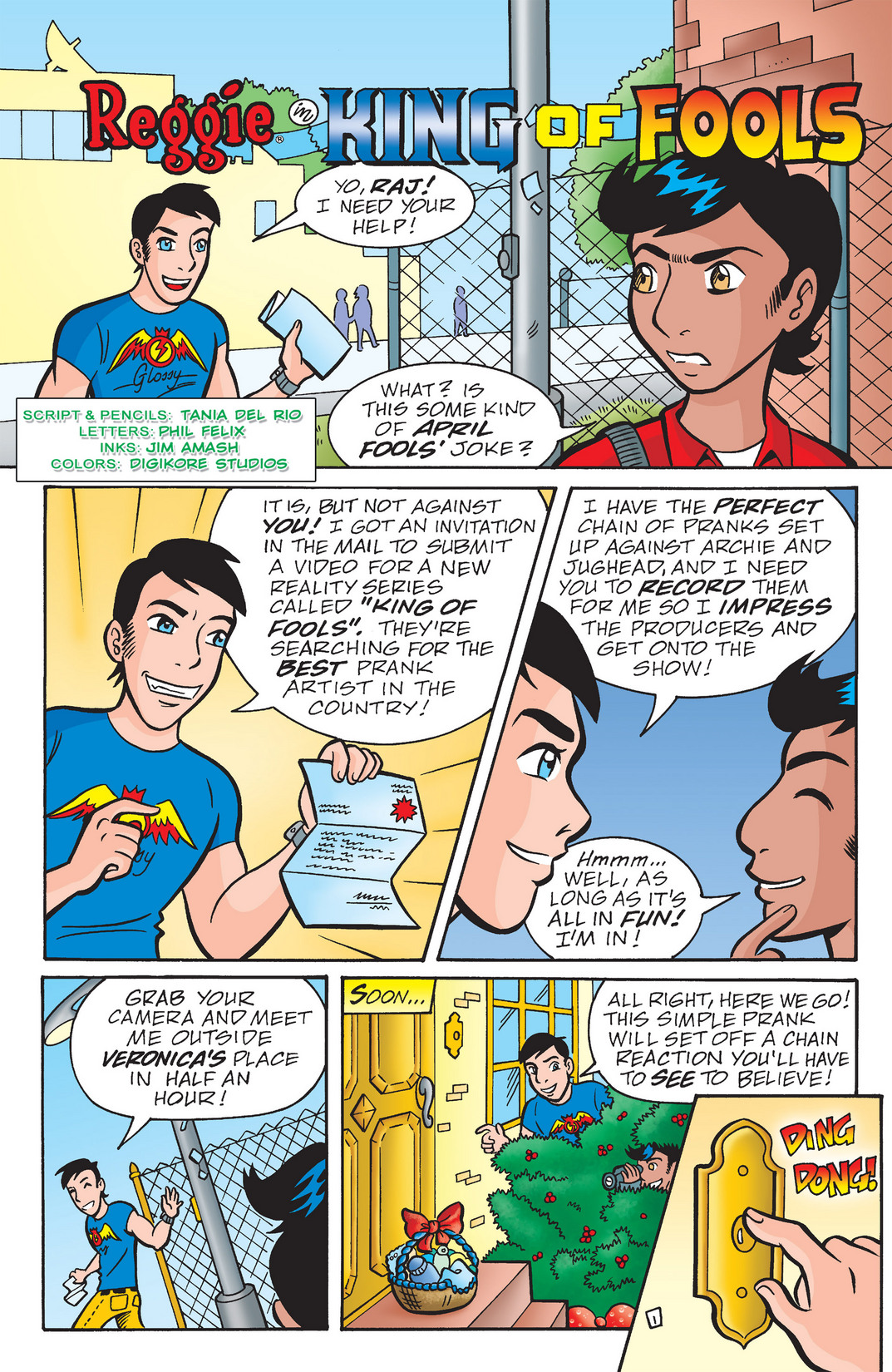 Read online Reggie: King of April Fools 2 comic -  Issue # TPB - 81