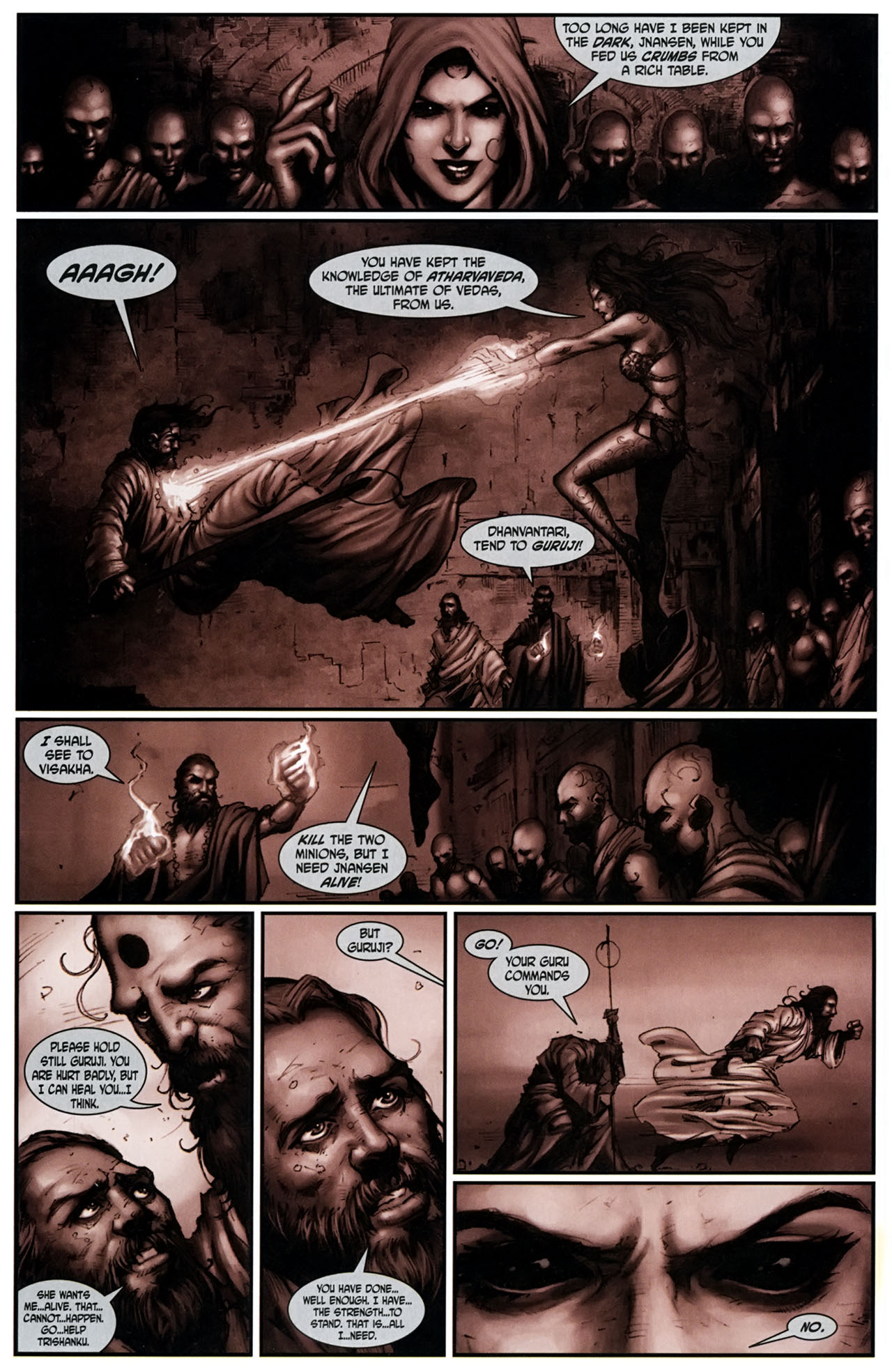 Read online The Sädhu The Silent Ones comic -  Issue #4 - 12
