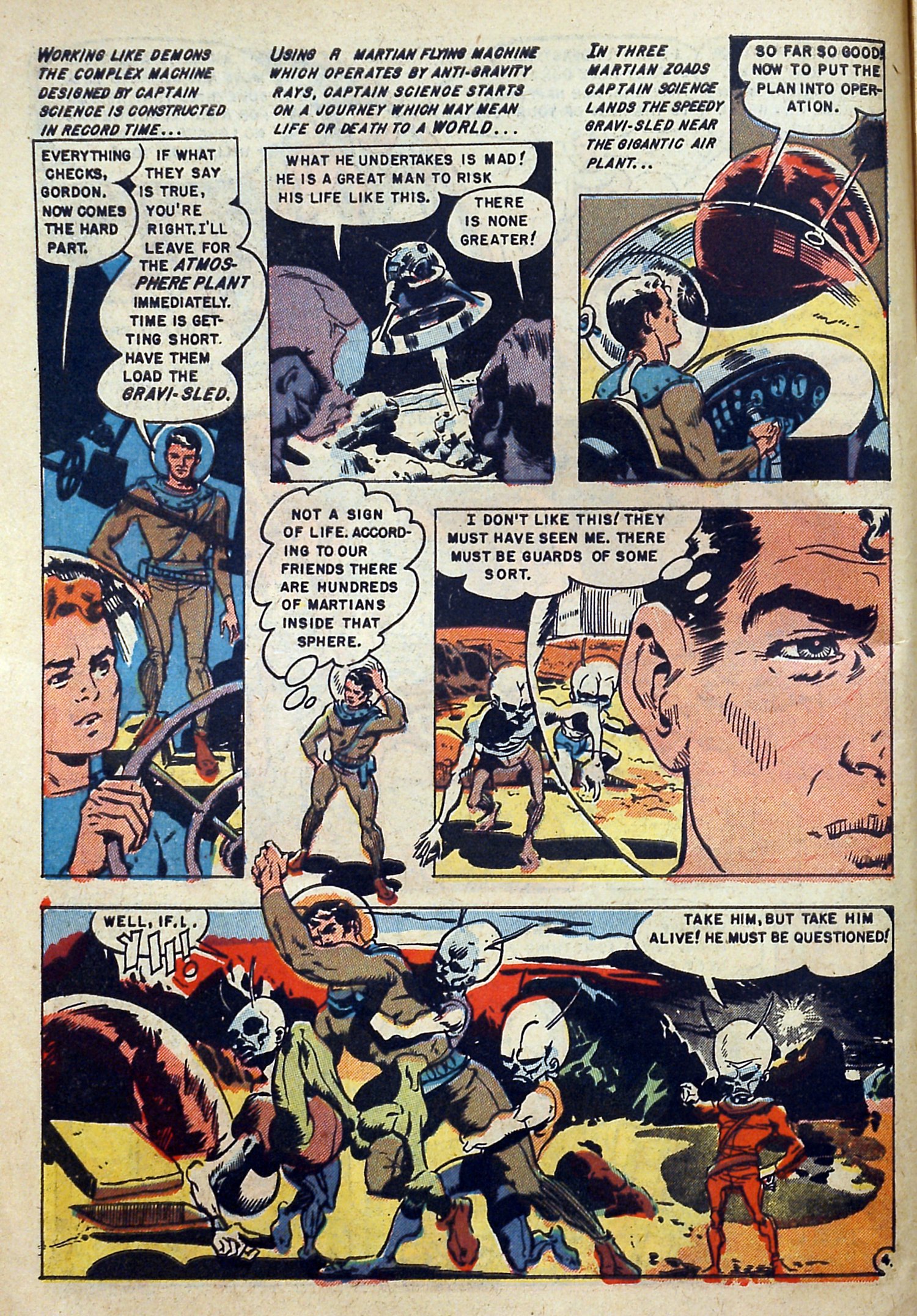 Read online Captain Science comic -  Issue #4 - 6