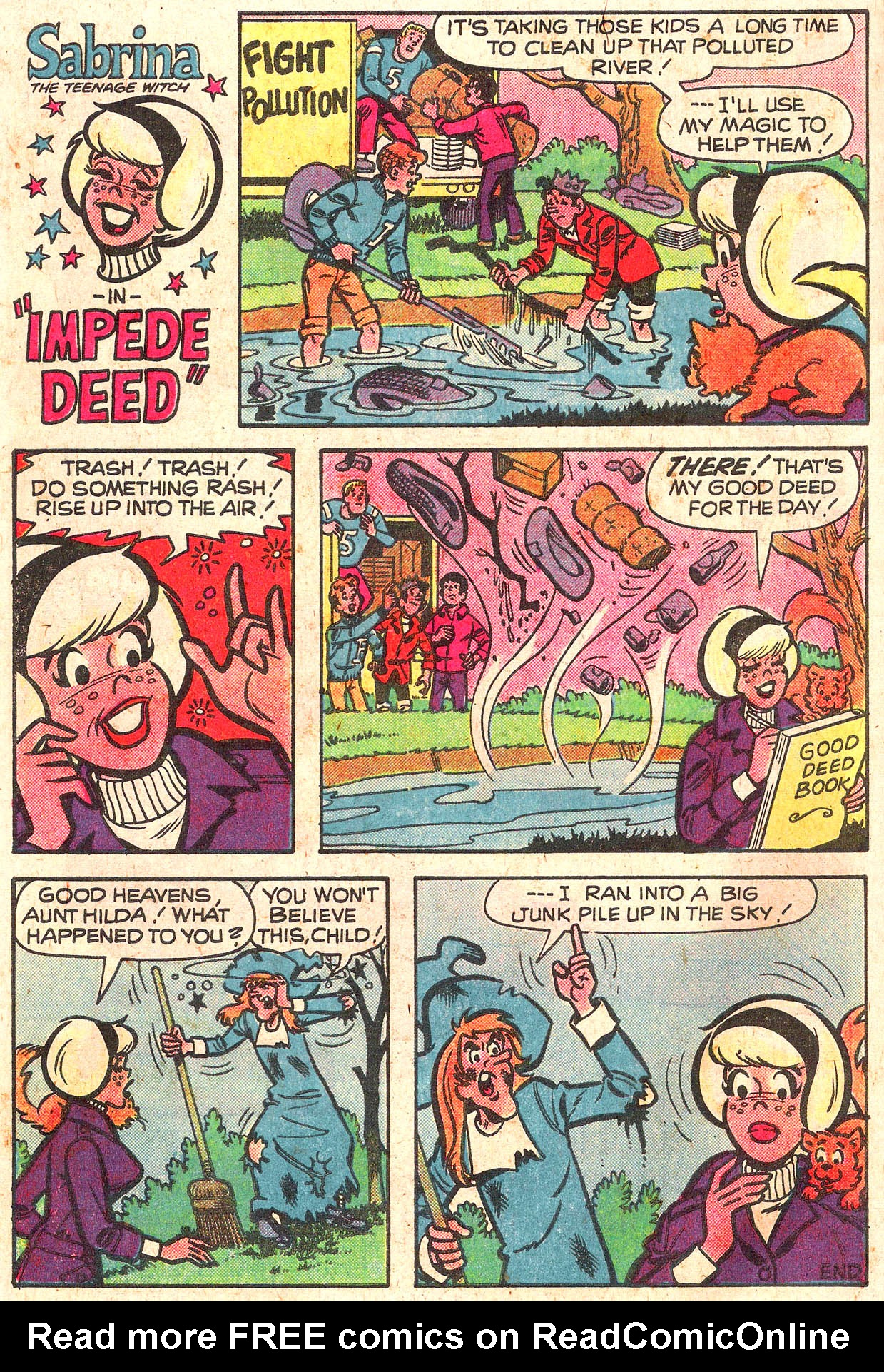 Sabrina The Teenage Witch (1971) Issue #61 #61 - English 10