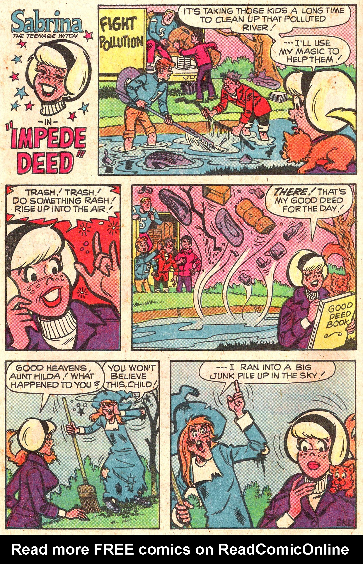 Read online Sabrina The Teenage Witch (1971) comic -  Issue #61 - 10