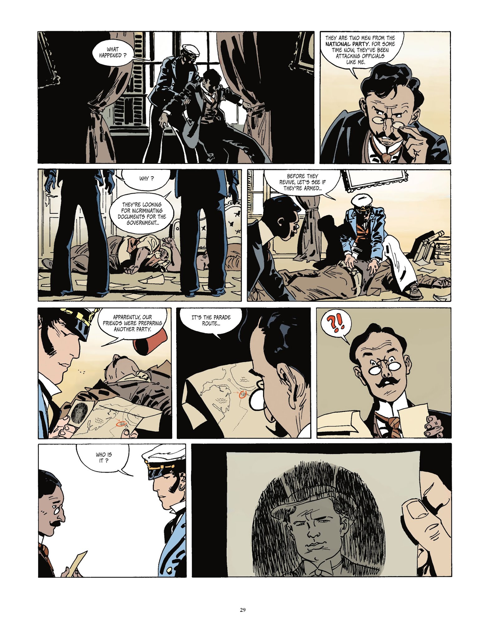 Read online Corto Maltese [GER] comic -  Issue #16 - 29