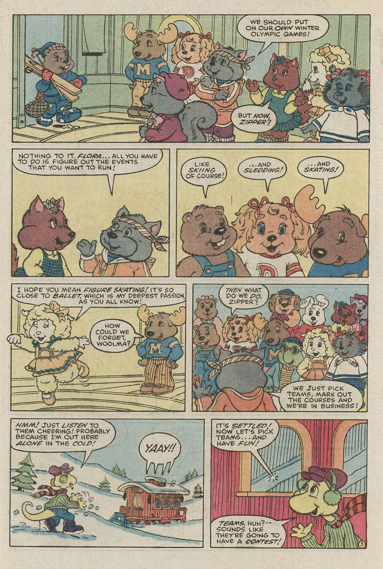 Read online The Get Along Gang comic -  Issue #1 - 5