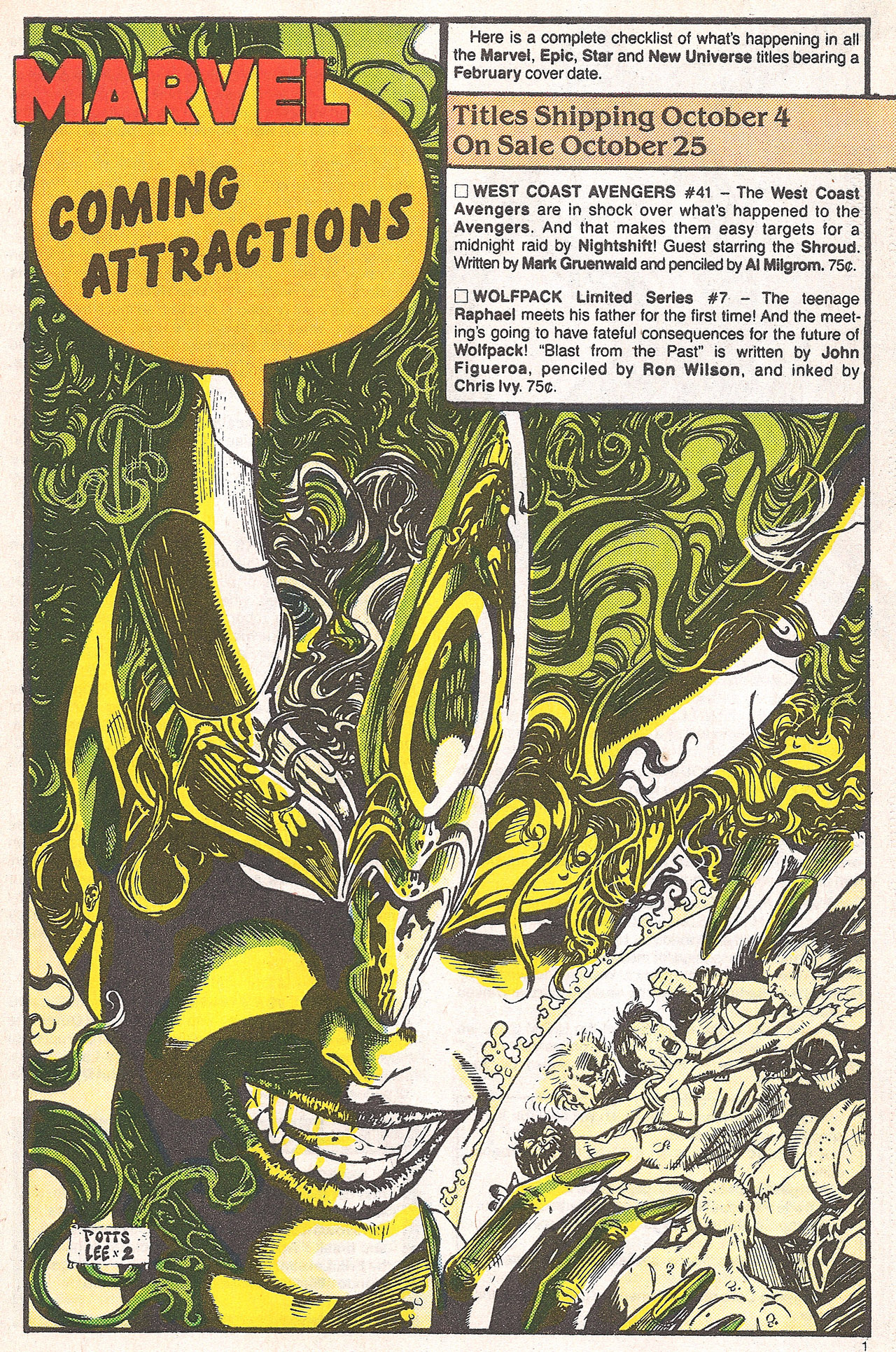 Read online Marvel Age comic -  Issue #70 - 3